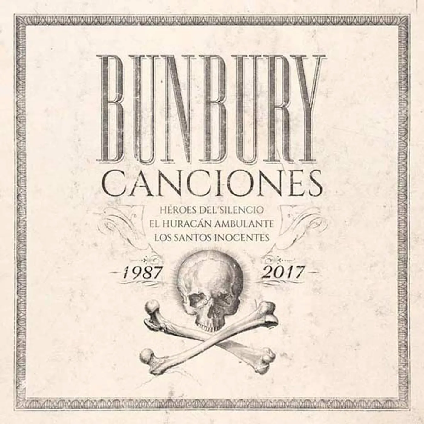 Bunbury CANCIONES 1987-2017 CD