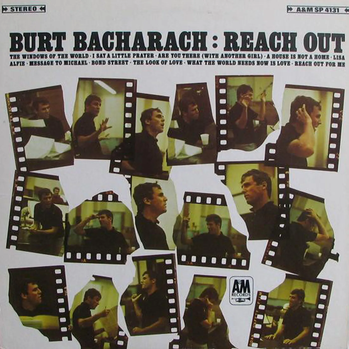 Burt Bacharach Reach Out Vinyl Record
