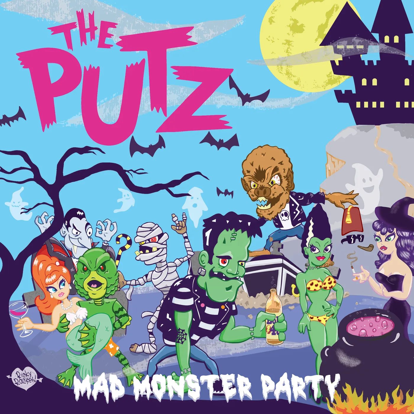 The Putz Mad Monster Party Vinyl Record