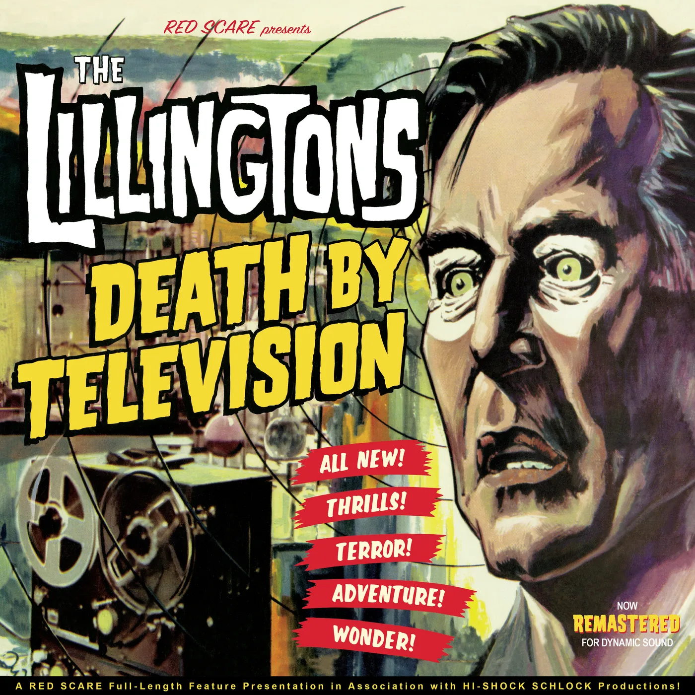 The Lillingtons DEATH BY TELEVISION Vinyl Record