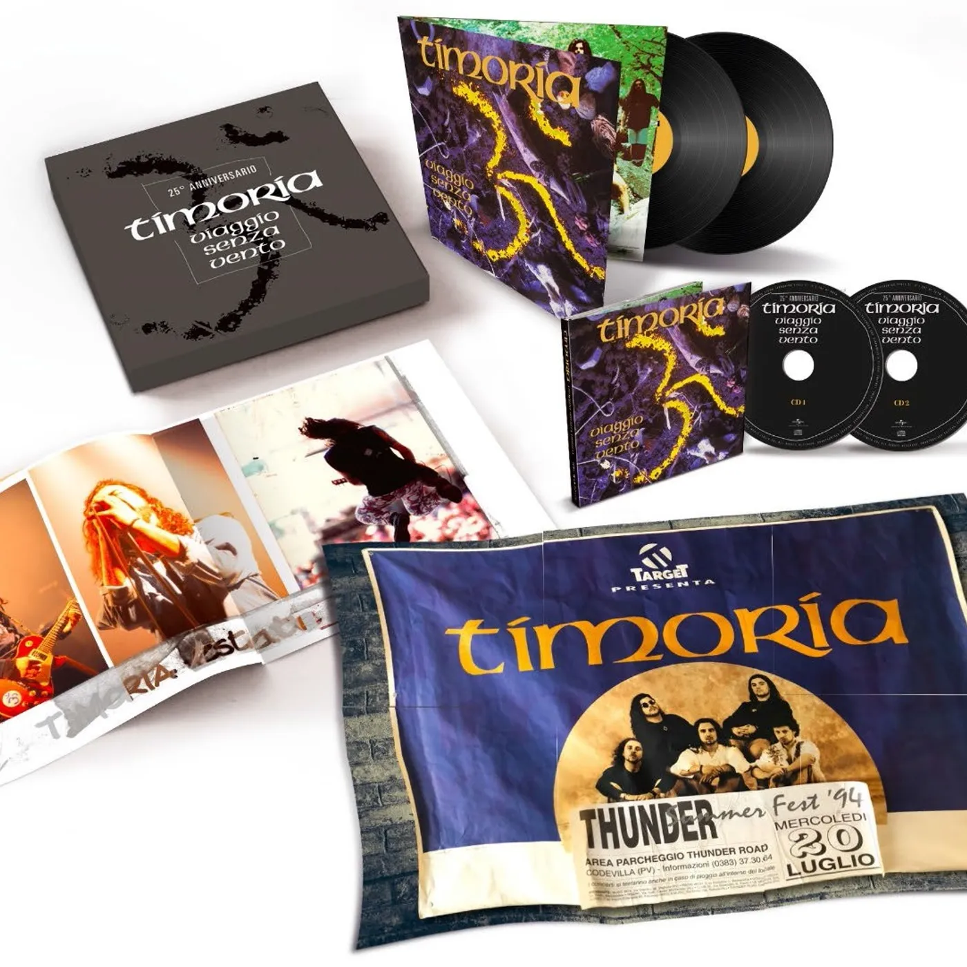 Timoria VIAGGIO SENZA VENTO: 25TH ANNIVERSARY Vinyl Record