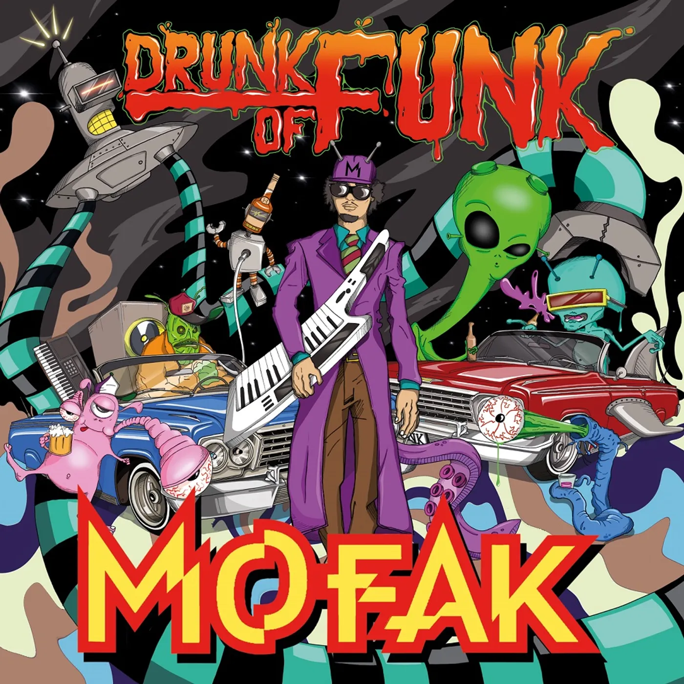 Mofak Drunk of Funk Vinyl Record