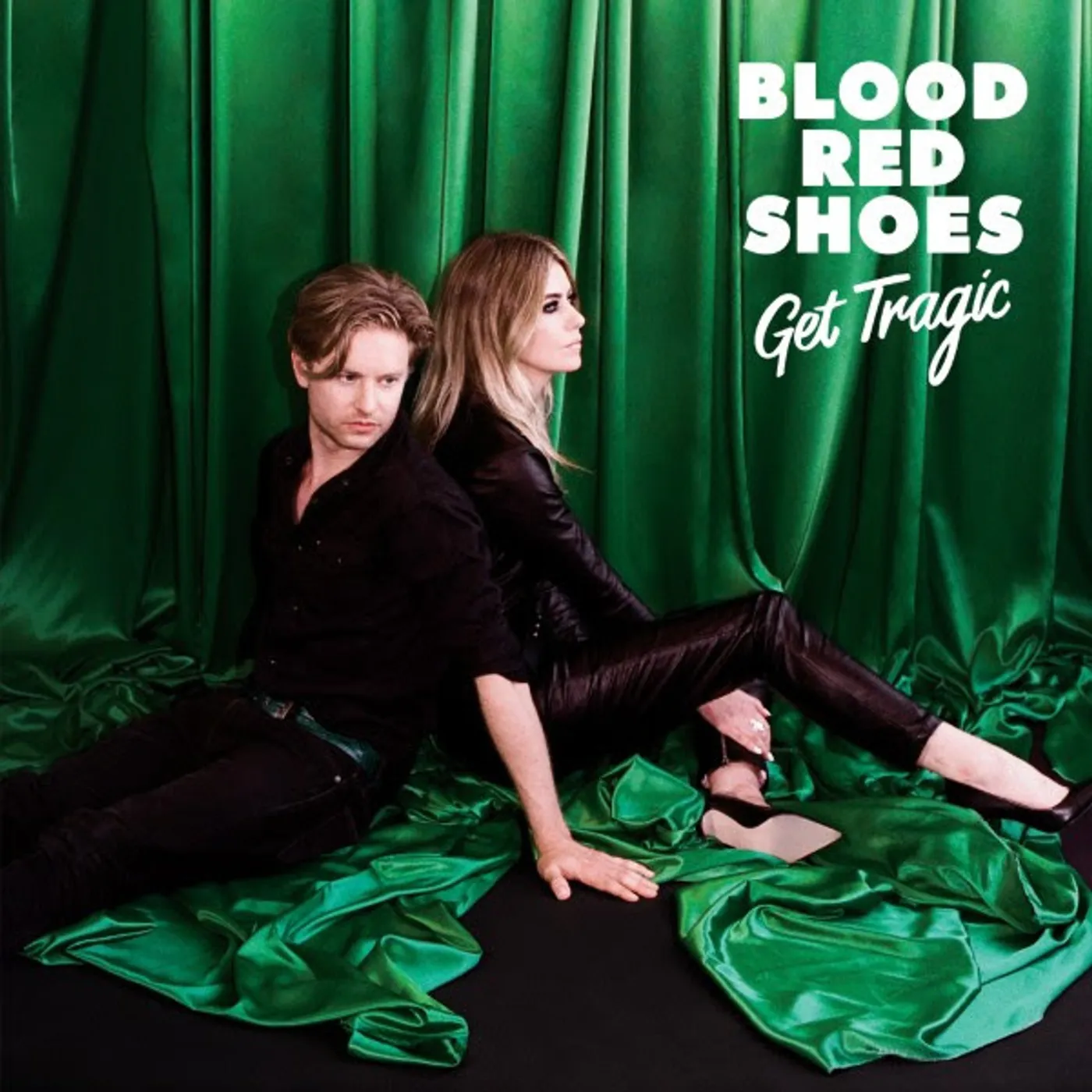 Blood Red Shoes GET TRAGIC (GREEN & BLACK VINYL/LP/7 INCH) Vinyl Record