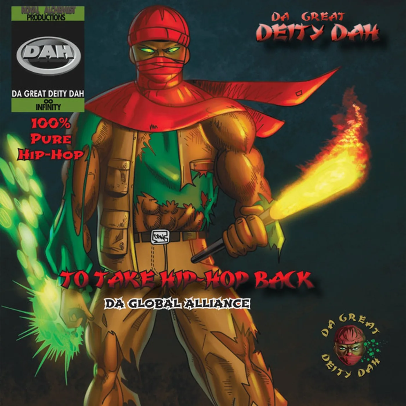 Da Great Deity Dah TO TAKE HIP-HOP BACK DA GLOBAL ALLIANCE Vinyl Record