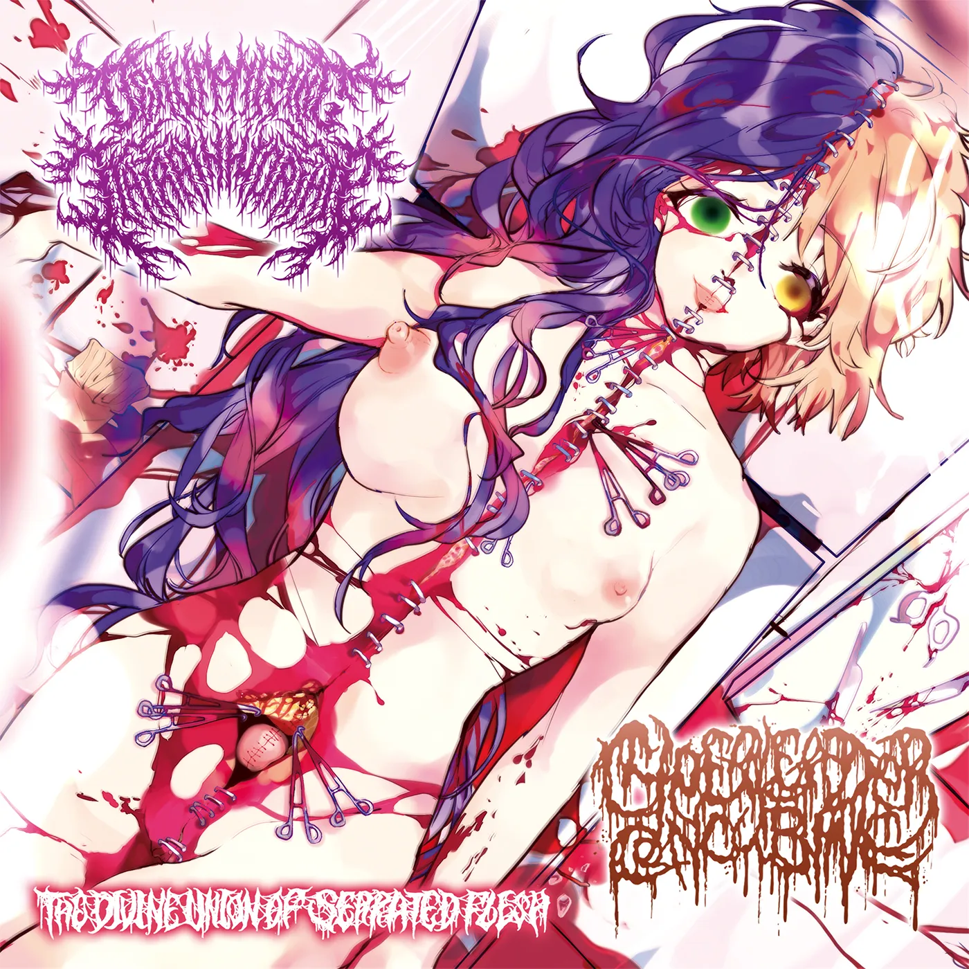 Dehumanizing Itatrain Worship DIVINE UNION OF SERRATED FLESH CD
