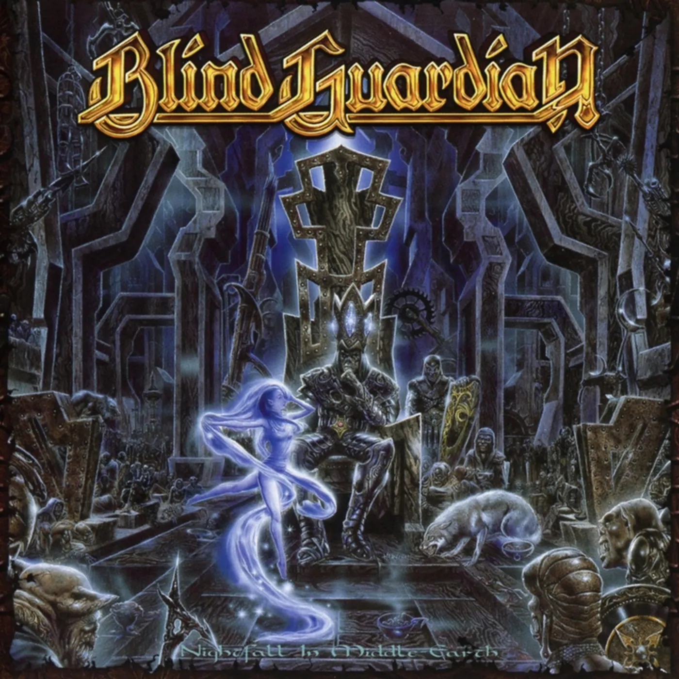 Blind Guardian NIGHTFALL IN MIDDLE EARTH (REMIXED & REMASTERED) Vinyl Record