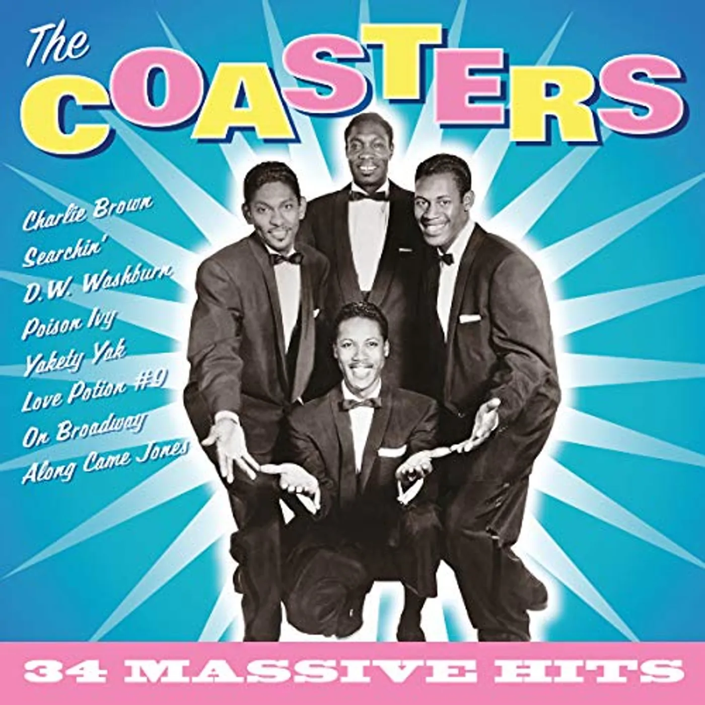 Coasters 34 MASSIVE HITS CD