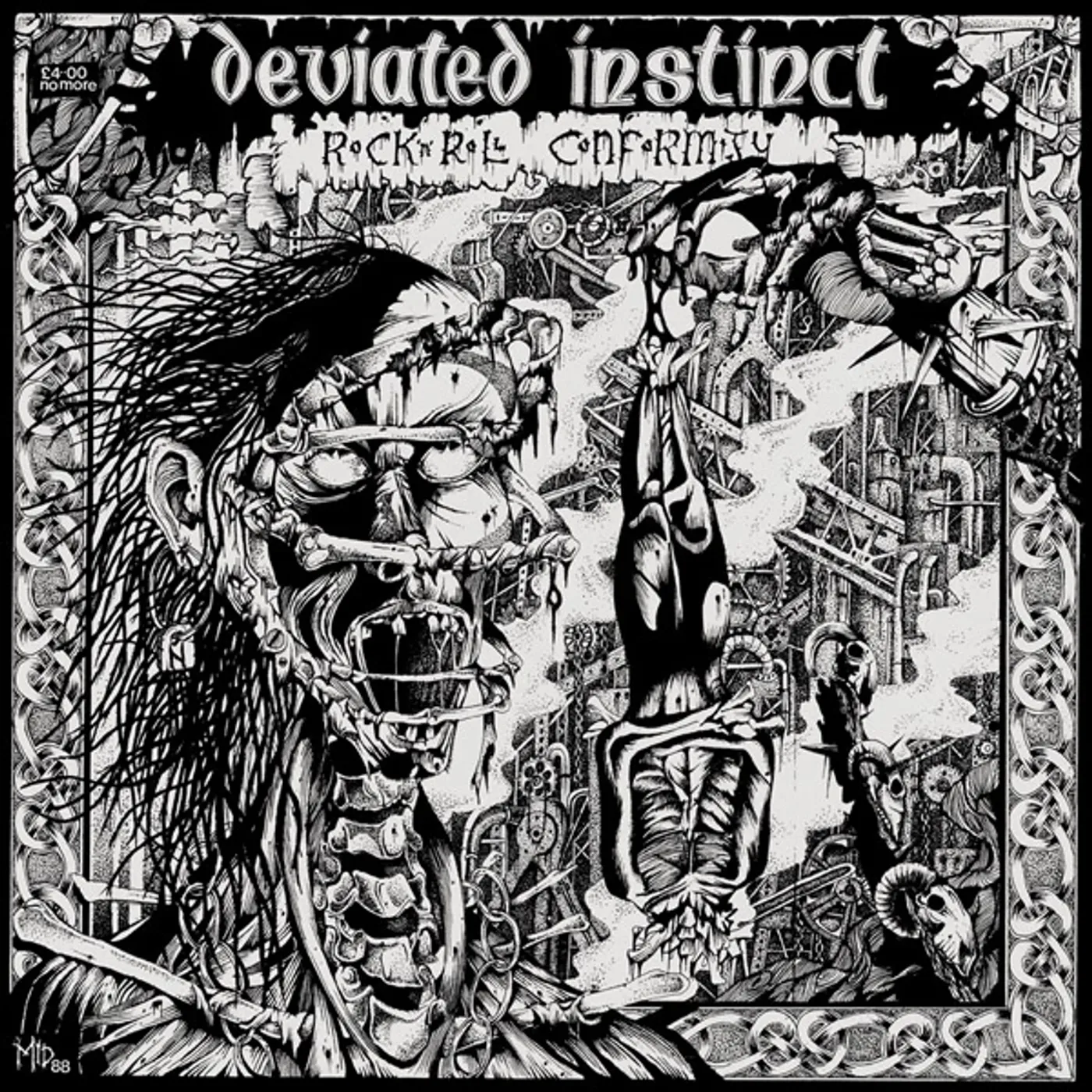 Deviated Instinct ROCK N ROLL CONFORMITY Vinyl Record