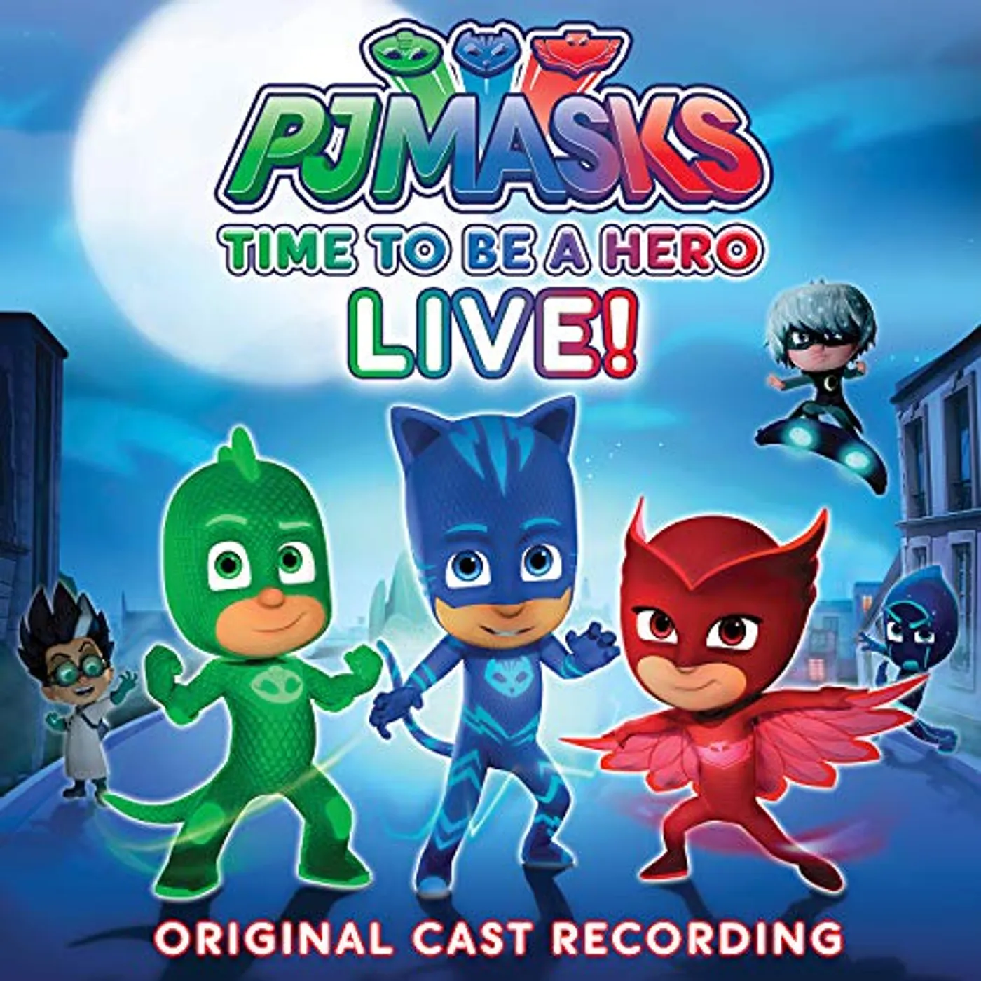 PJ Masks TIME TO BE A HERO (ORIGINAL CAST RECORDING) CD