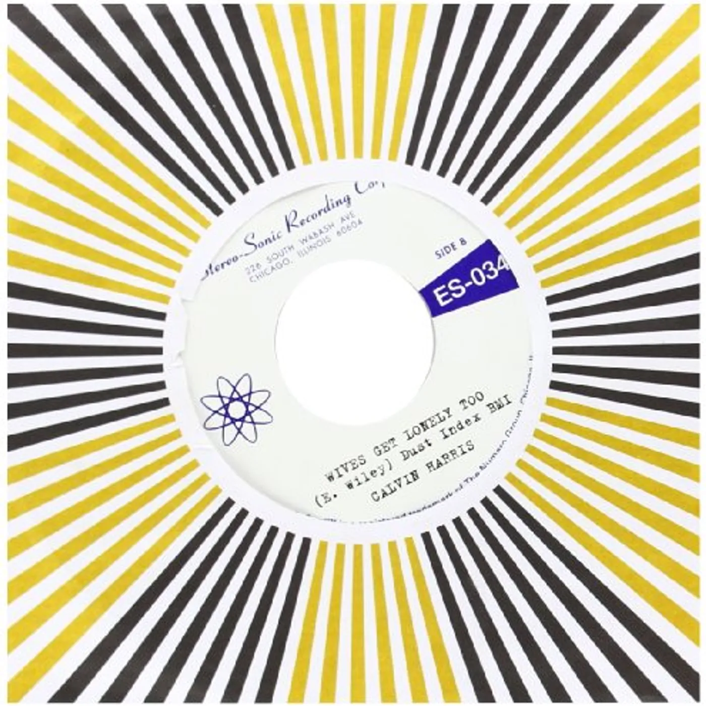 Calvin Harris LOVE'S RECIPE / WIVES GET LONELY TOO Vinyl Record