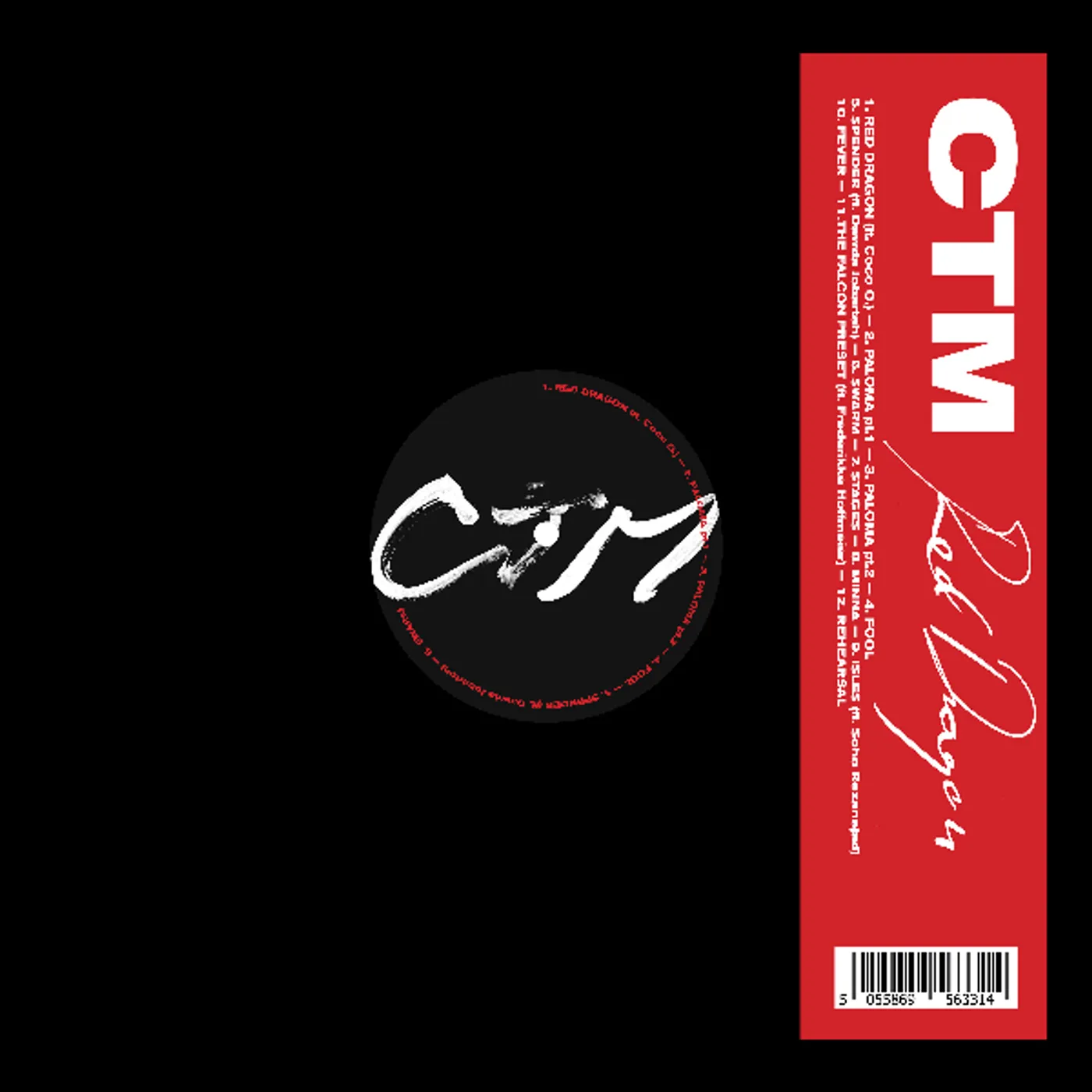 CTM Red Dragon Vinyl Record
