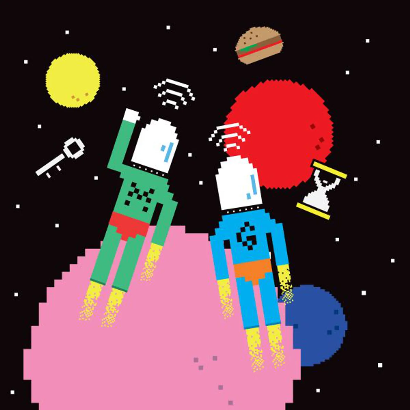 Marvin & Guy Solar Warriors Vinyl Record