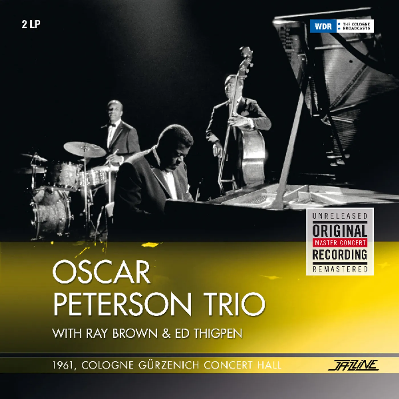 Oscar Peterson Trio 1961 COLOGNE GURZENICH CONCERT HALL Vinyl Record