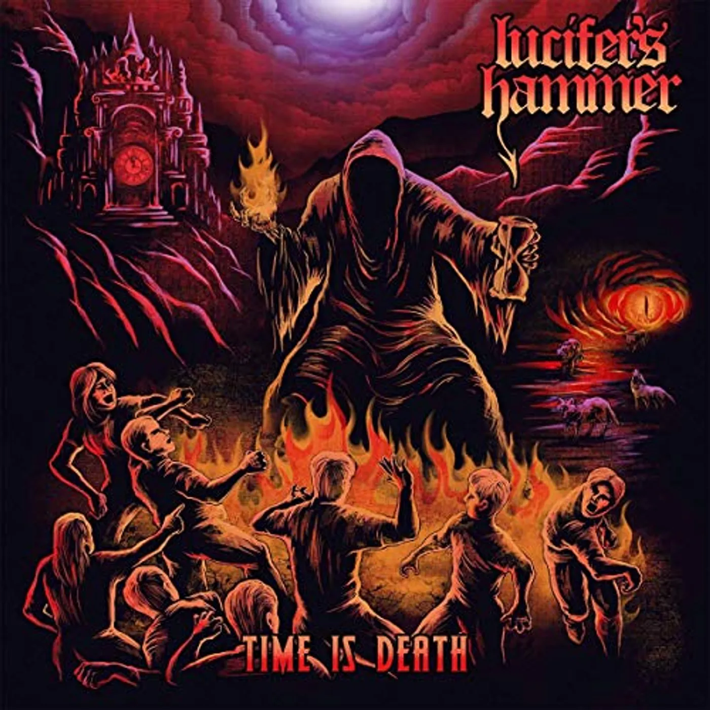 Lucifer's Hammer Time Is Death Vinyl Record