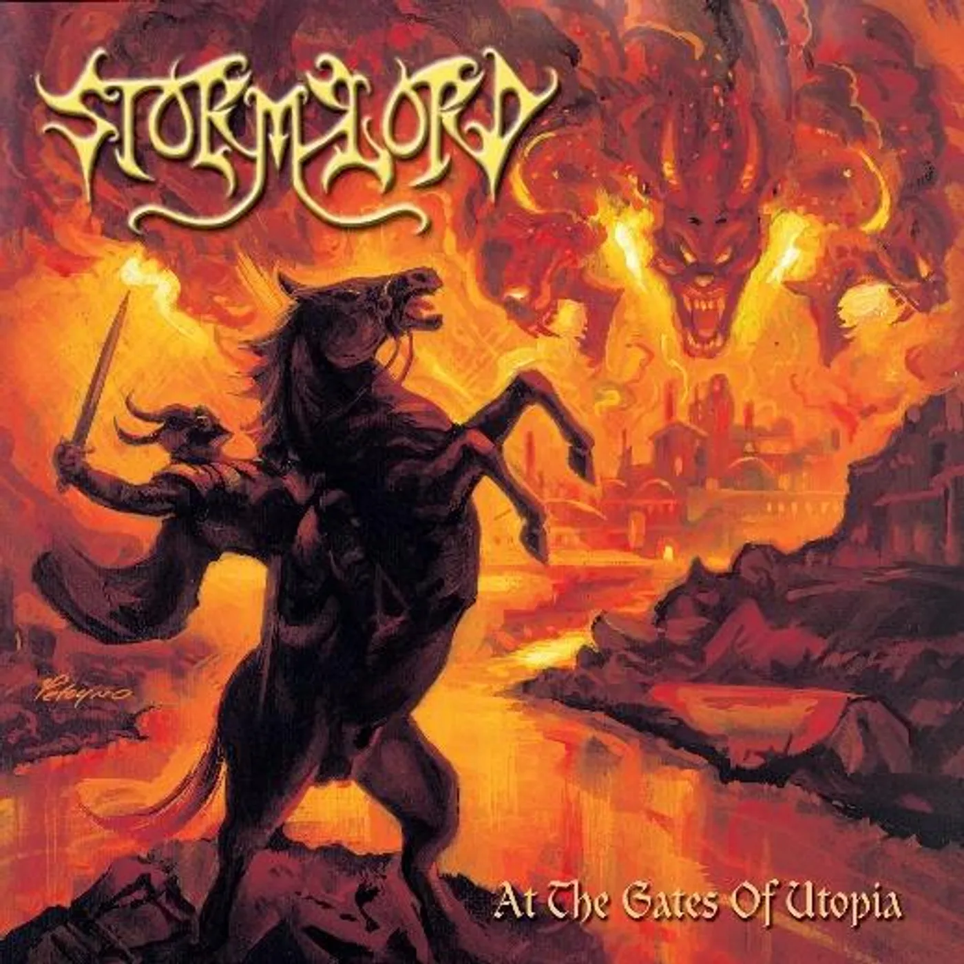 Stormlord AT THE GATES OF UTOPIA (RE-RELEASE) CD