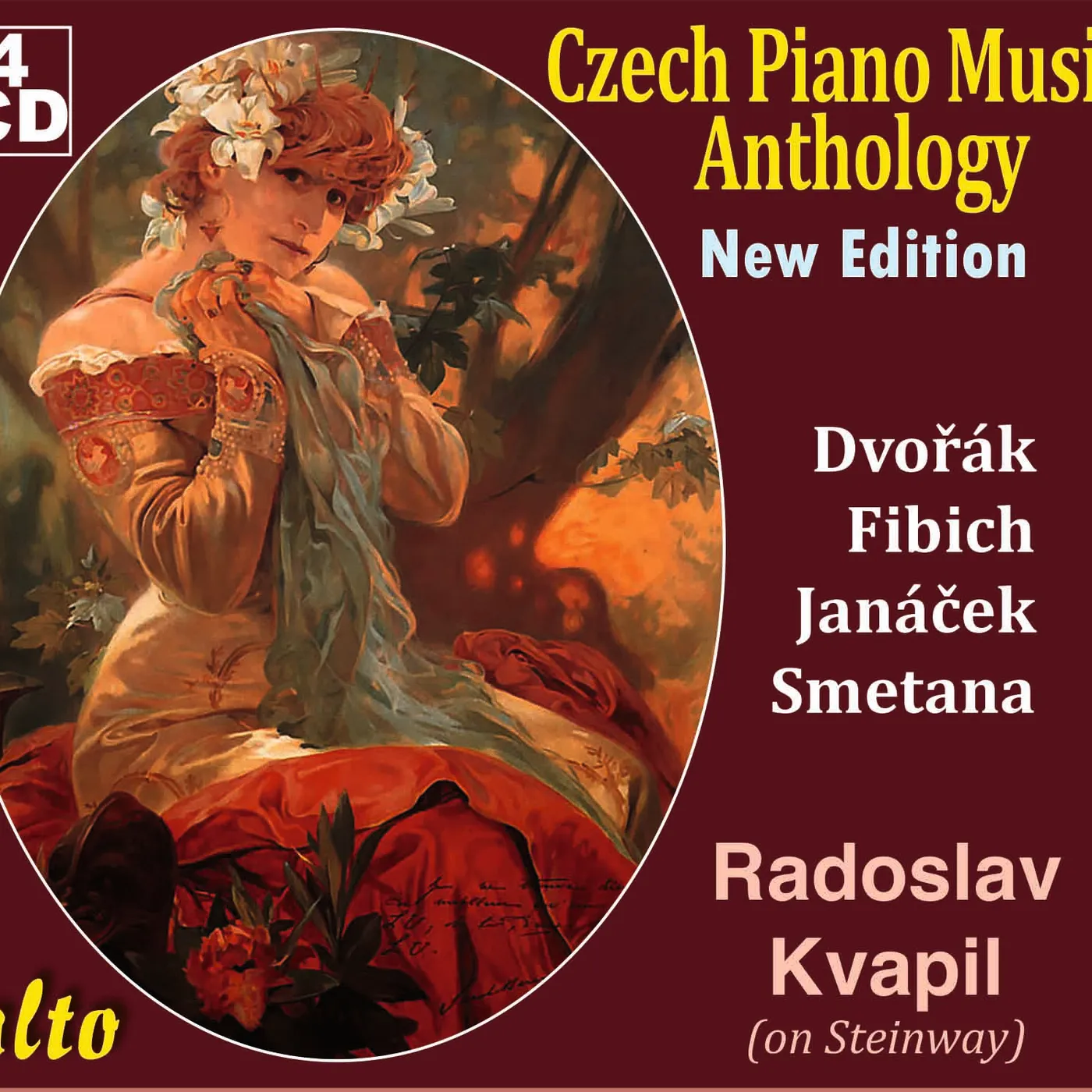 Radoslav Kvapil CZECH PIANO MUSIC ANTHOLOGY CD