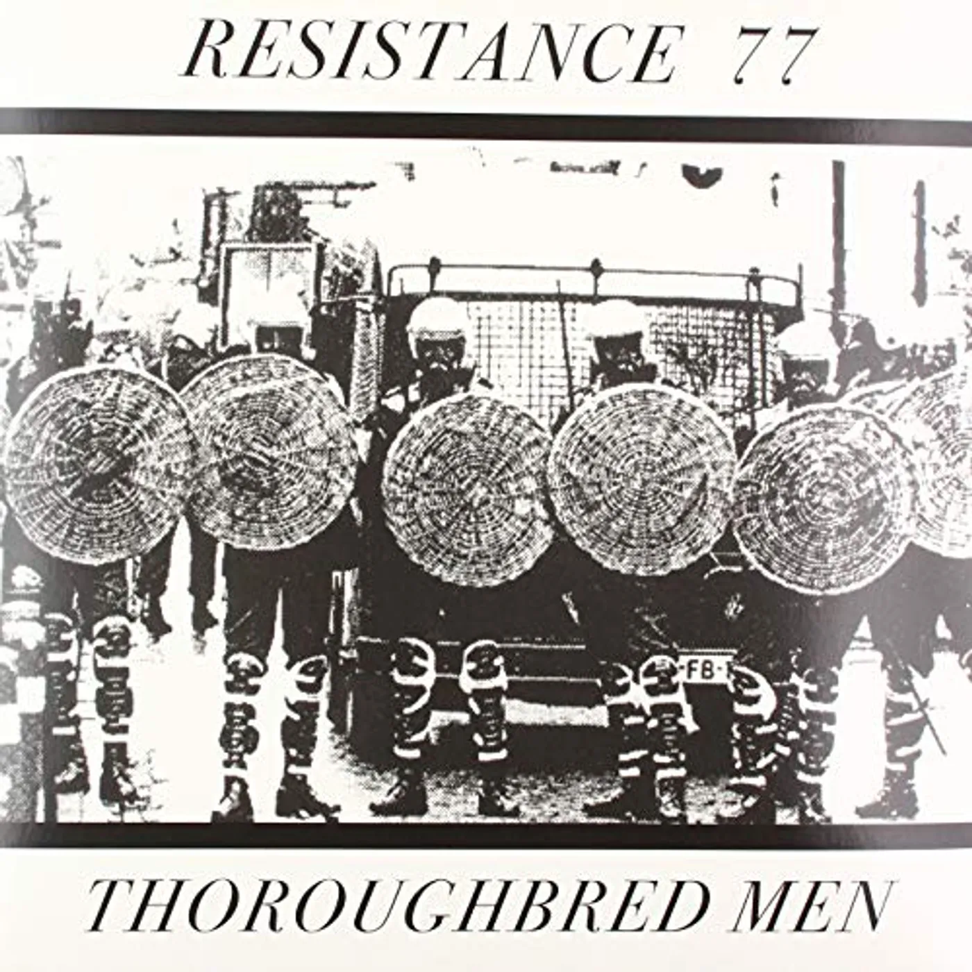 Resistance 77 THOROUGHBRED MEN Vinyl Record