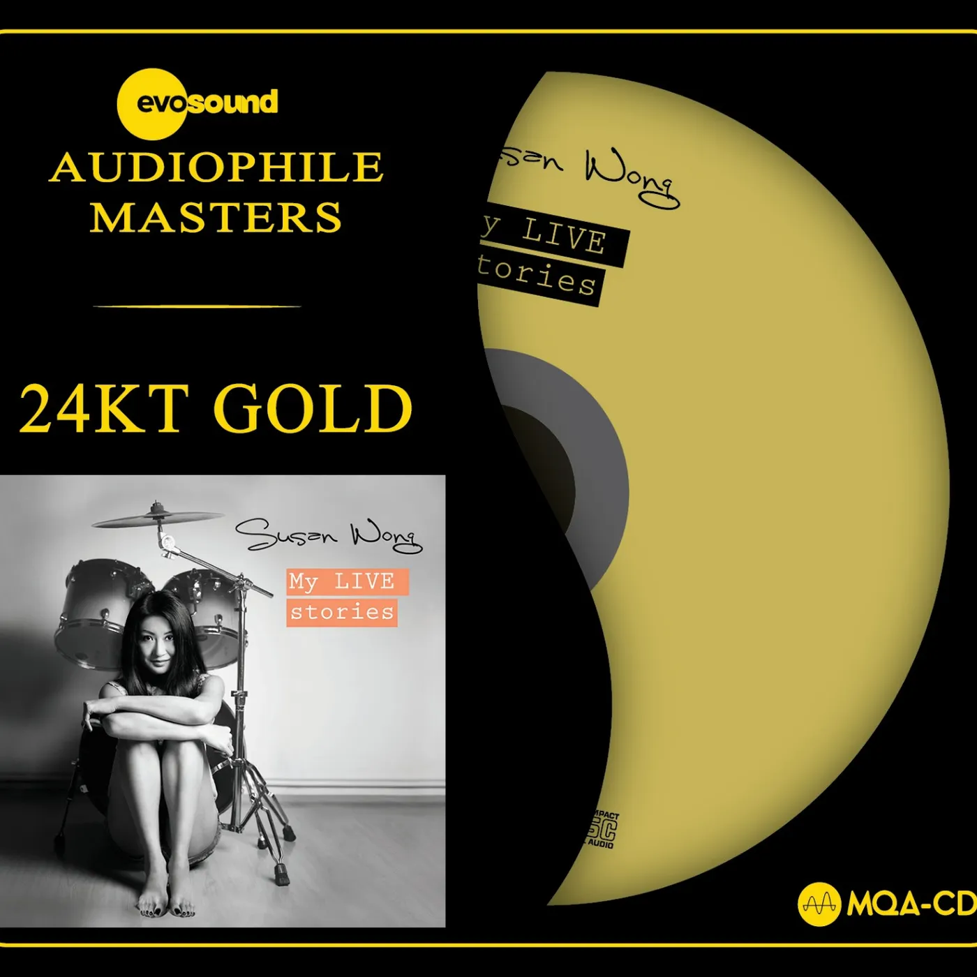 Susan Wong MY LIVE STORIES (MQA CD - 24KT GOLD) CD