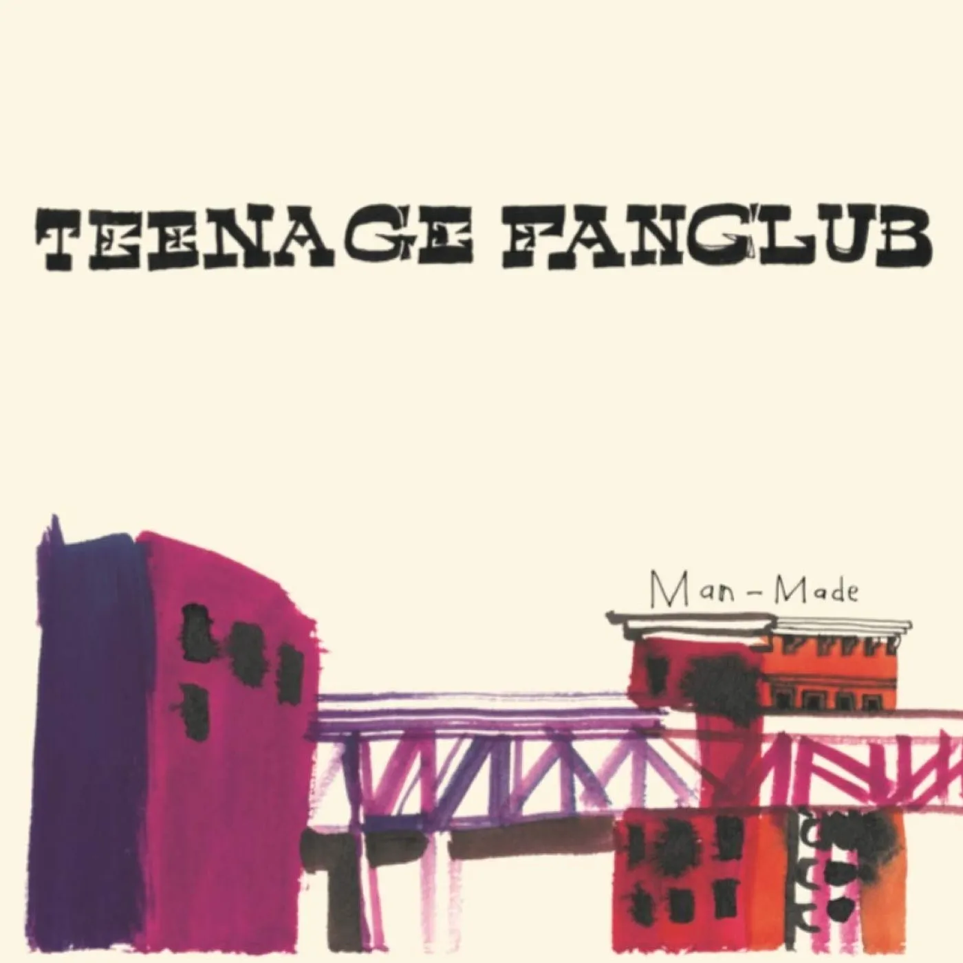 Teenage Fanclub MAN MADE Vinyl Record