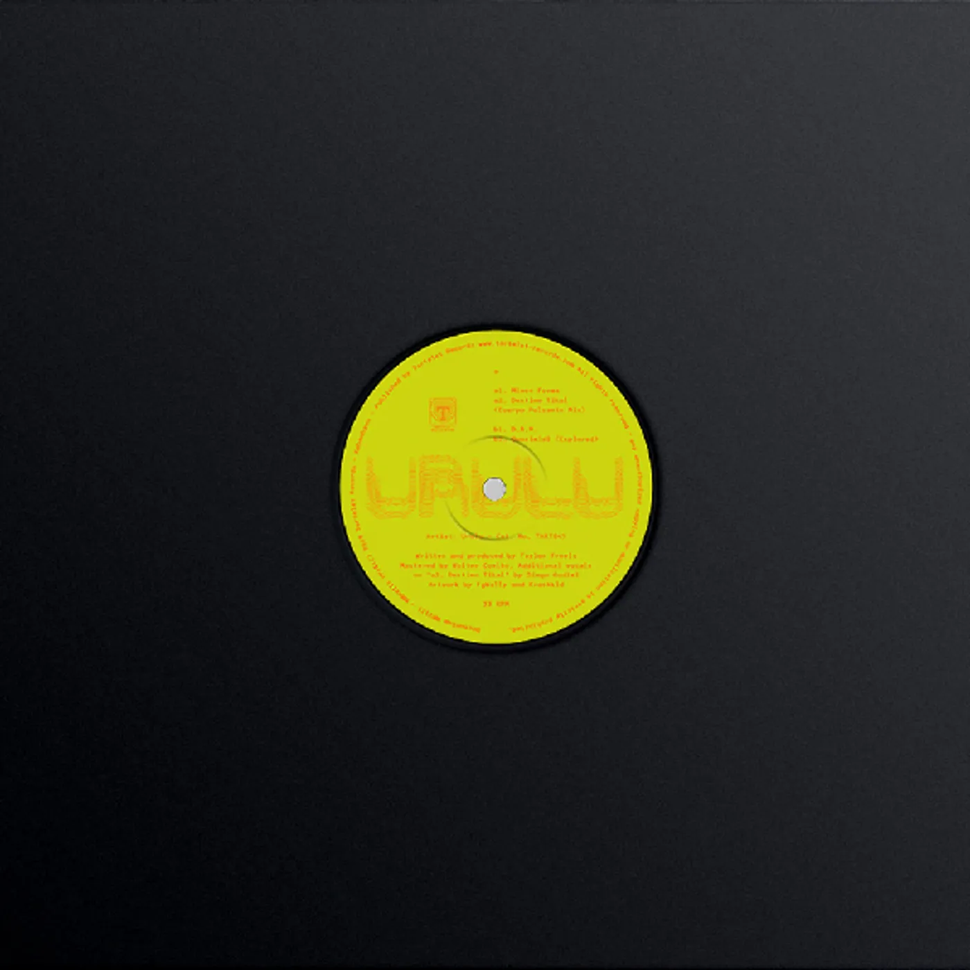 Urulu MINOR FORMS Vinyl Record