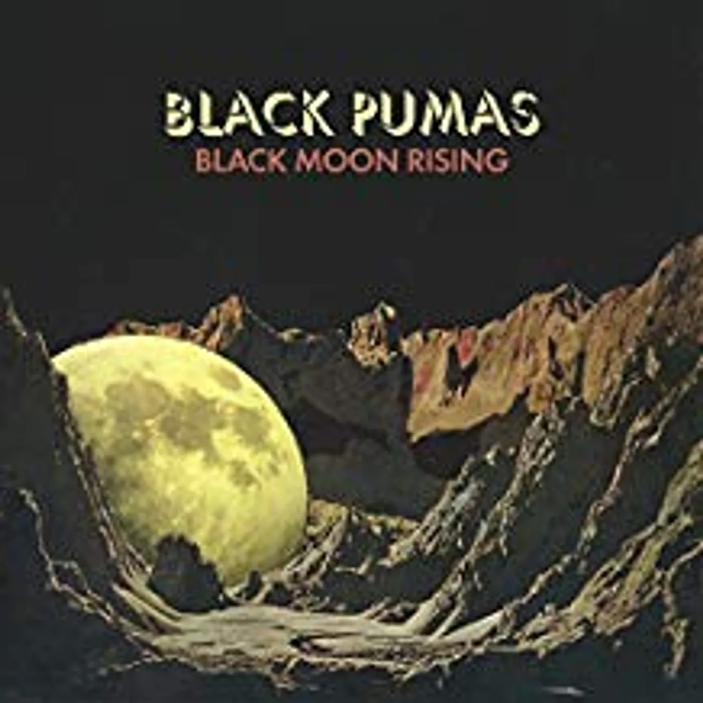 Black Pumas BLACK MOON RISING / FIRE Vinyl Record