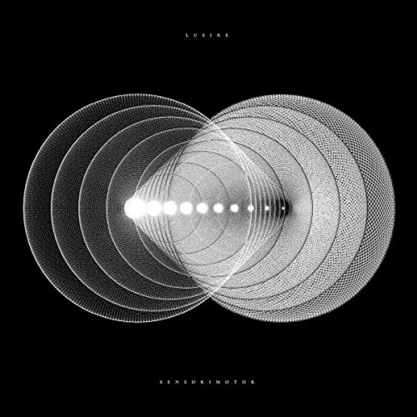 Lusine SENSORIMOTOR (BLACK/GREY MARBLE VINYL) Vinyl Record