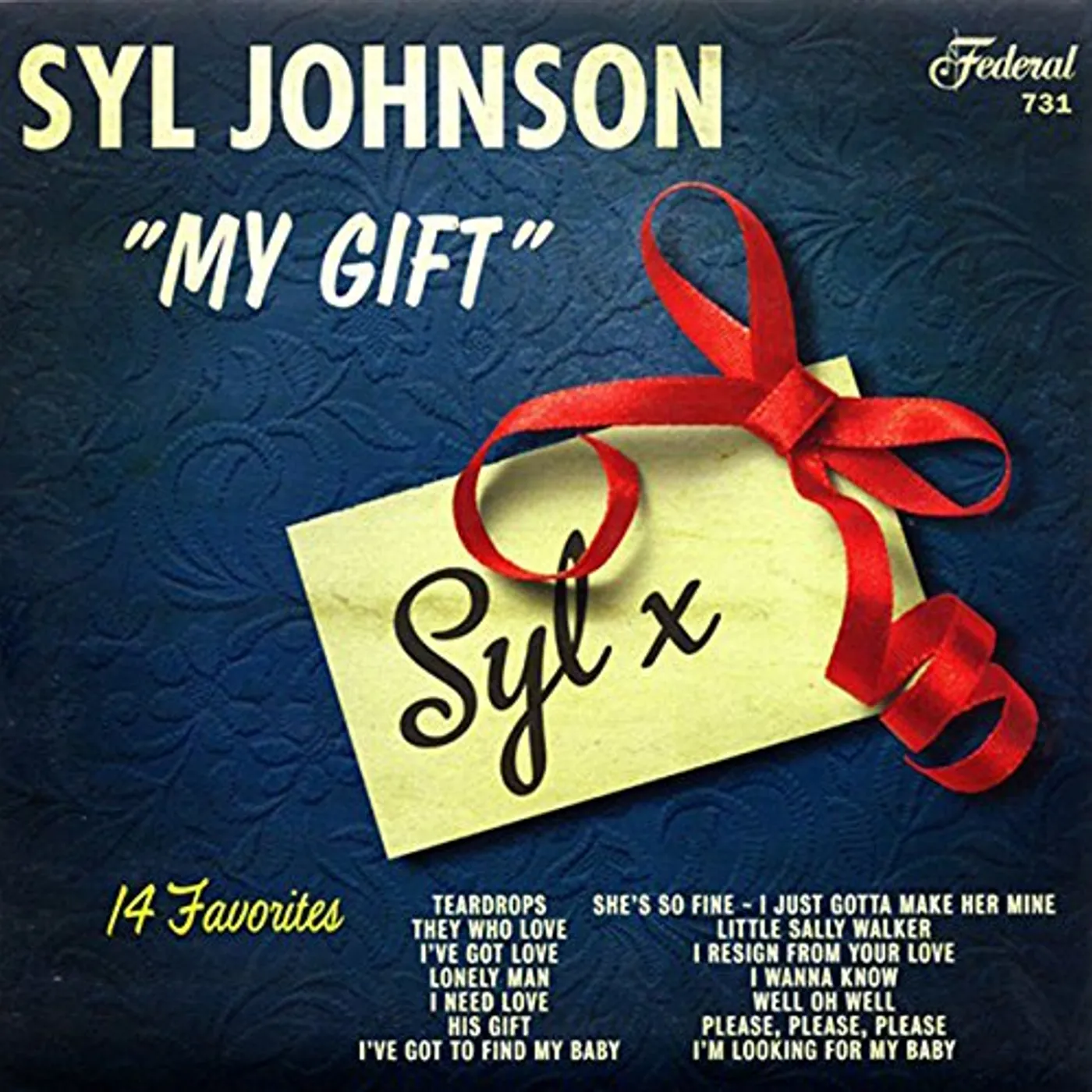 Syl Johnson MY GIFT Vinyl Record