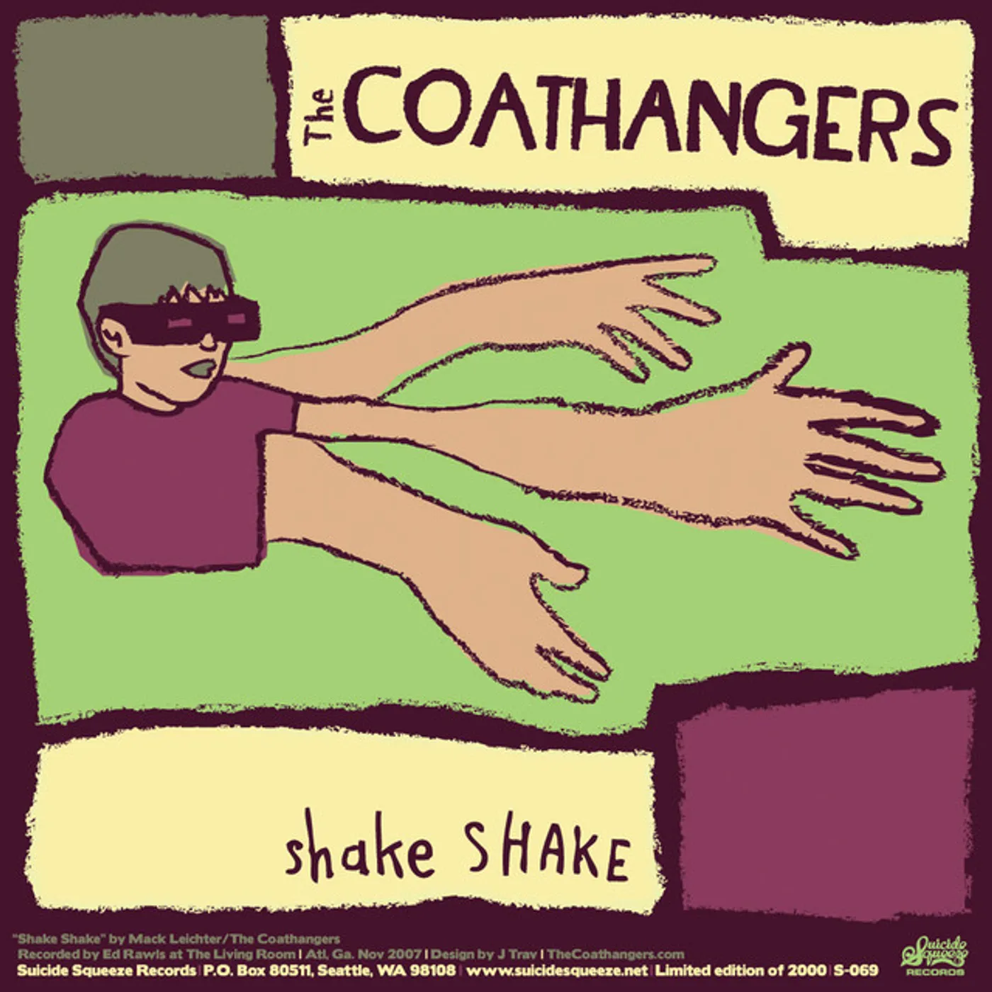 The Coathangers Shake Shake / Dreamboat Vinyl Record