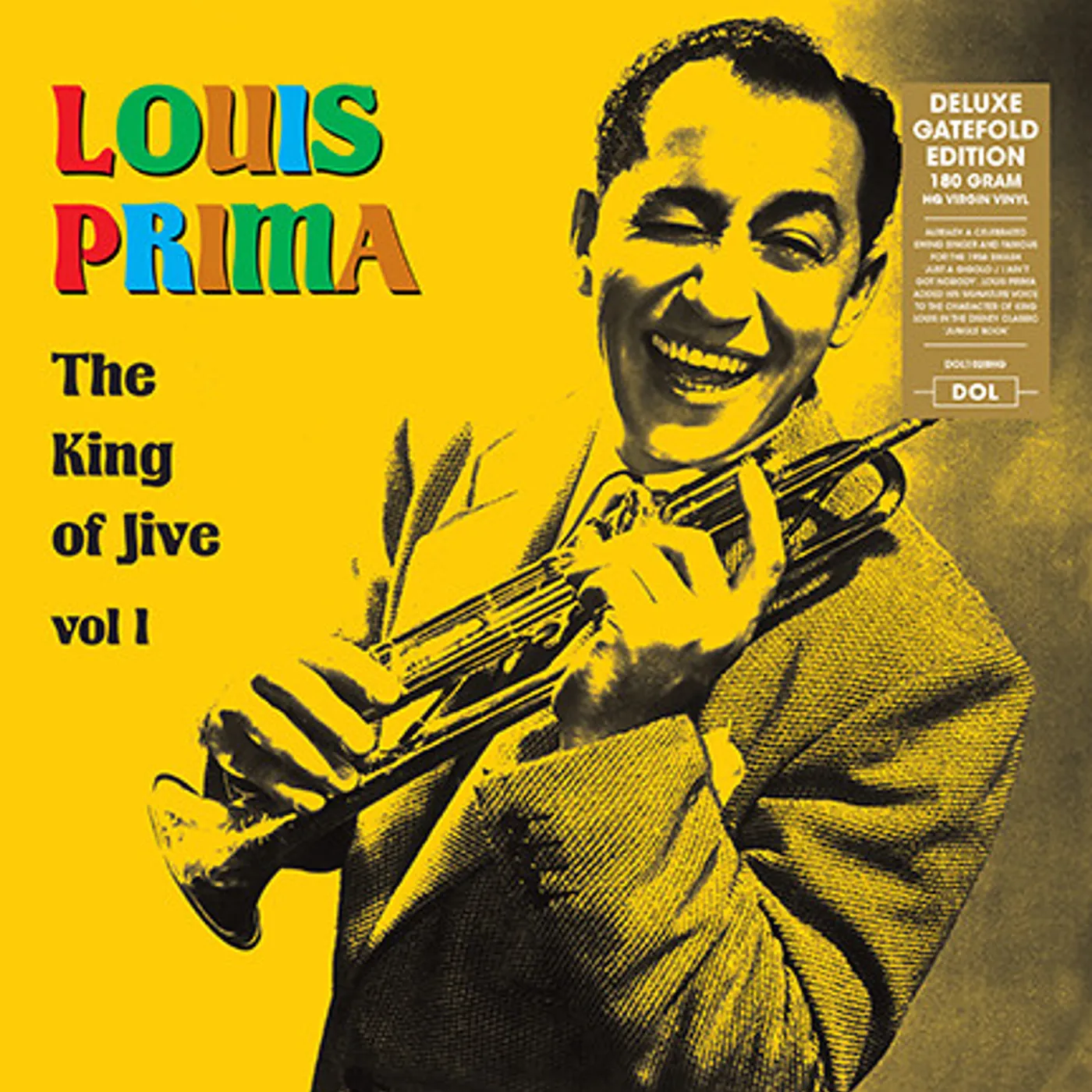 Louis Prima KING OF JIVE VOL 1 Vinyl Record