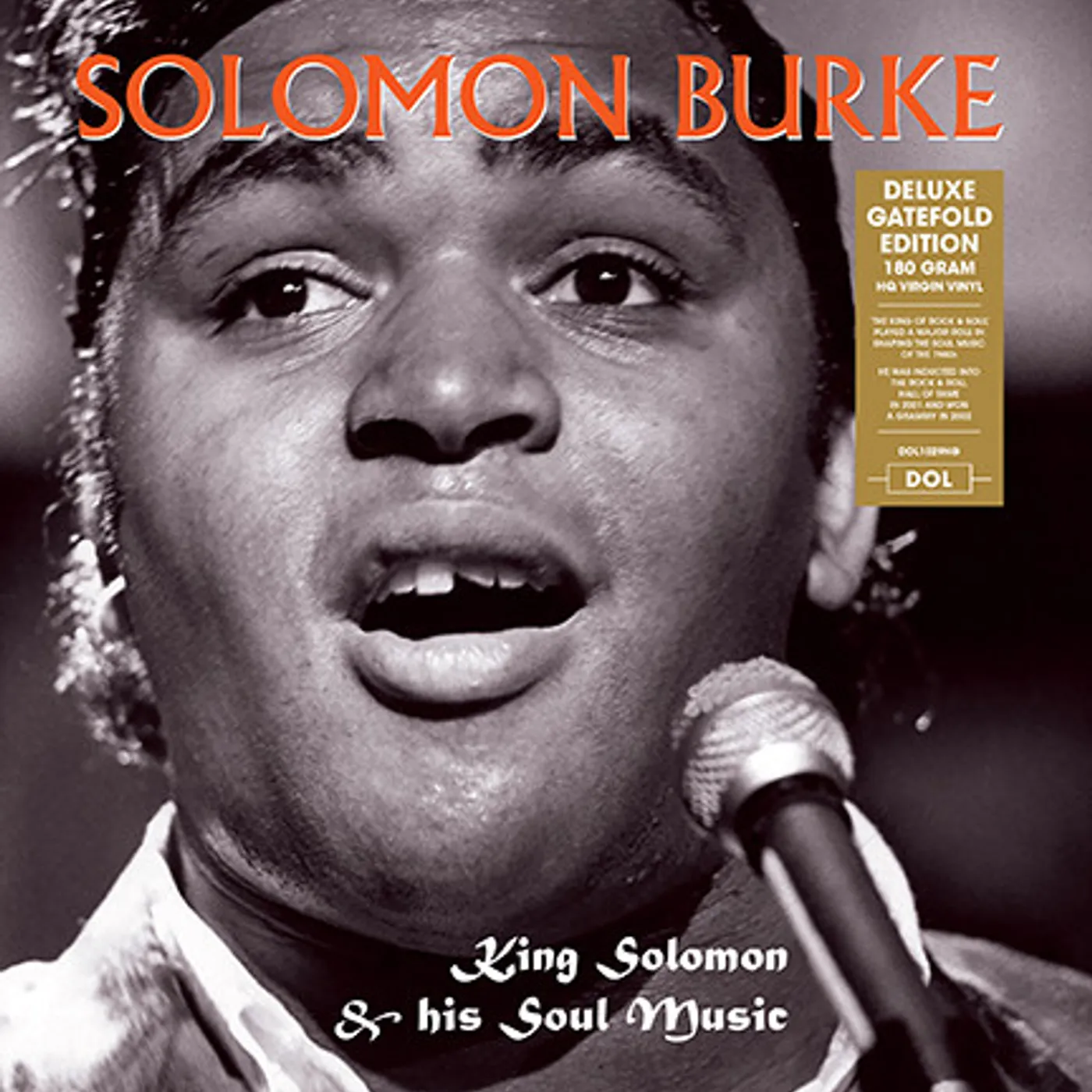 Solomon Burke KING SOLOMON & HIS SOUL MUSIC Vinyl Record