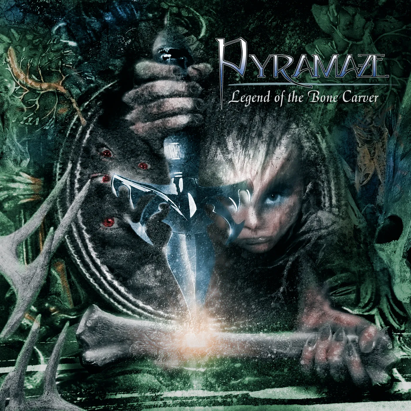 Pyramaze LEGEND OF THE BONE CARVER CD