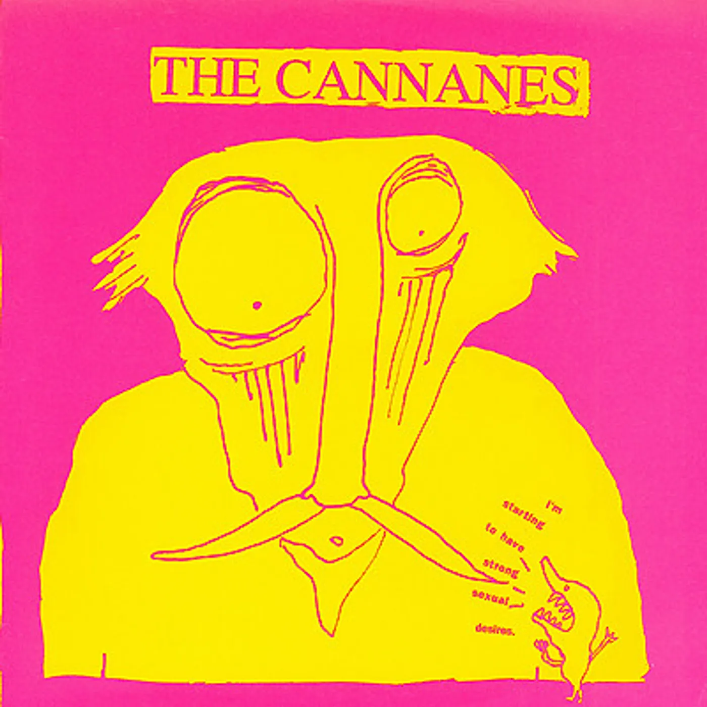 The Cannanes FRIGHTENING THING Vinyl Record
