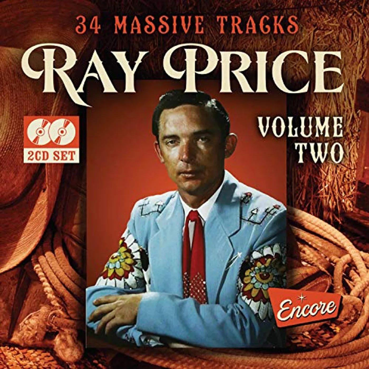 Ray Price 34 MASSIVE HITS VOL 2 CD