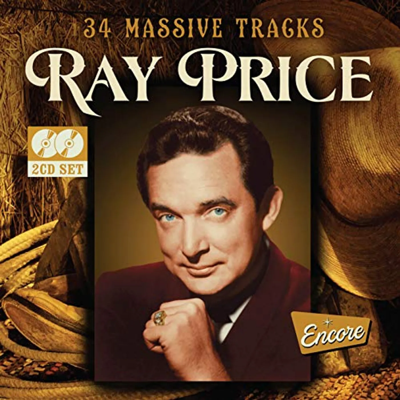 Ray Price 34 MASSIVE TRACKS CD