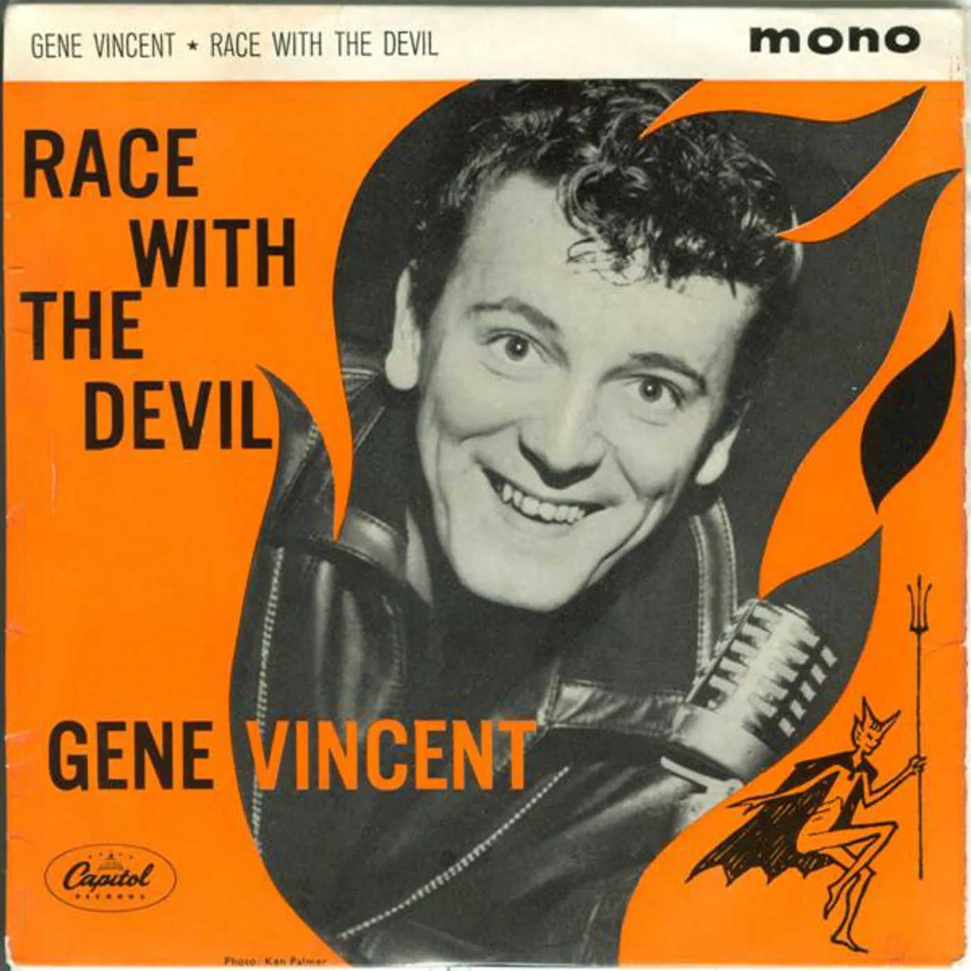 Gene Vincent RACE WITH THE DEVIL Vinyl Record