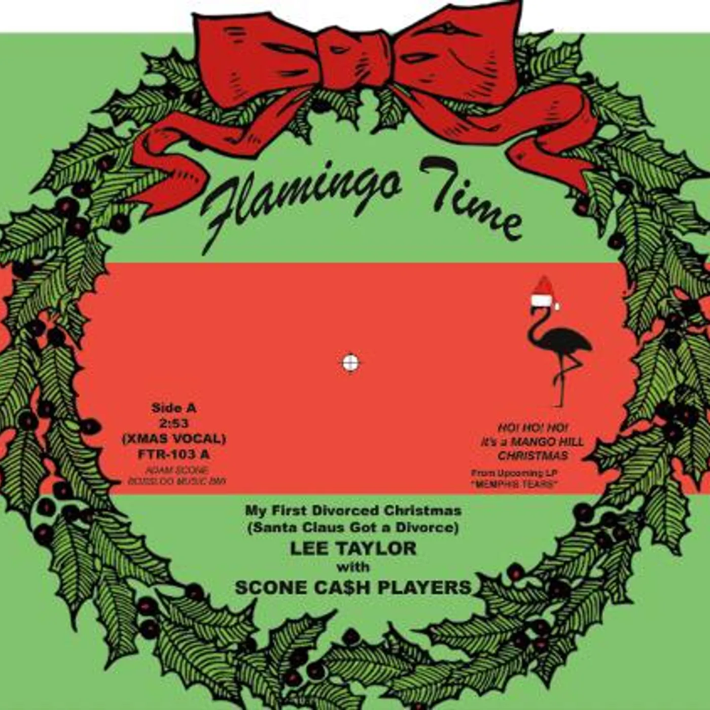 Scone Cash Players Scone Cold Christmas Vinyl Record