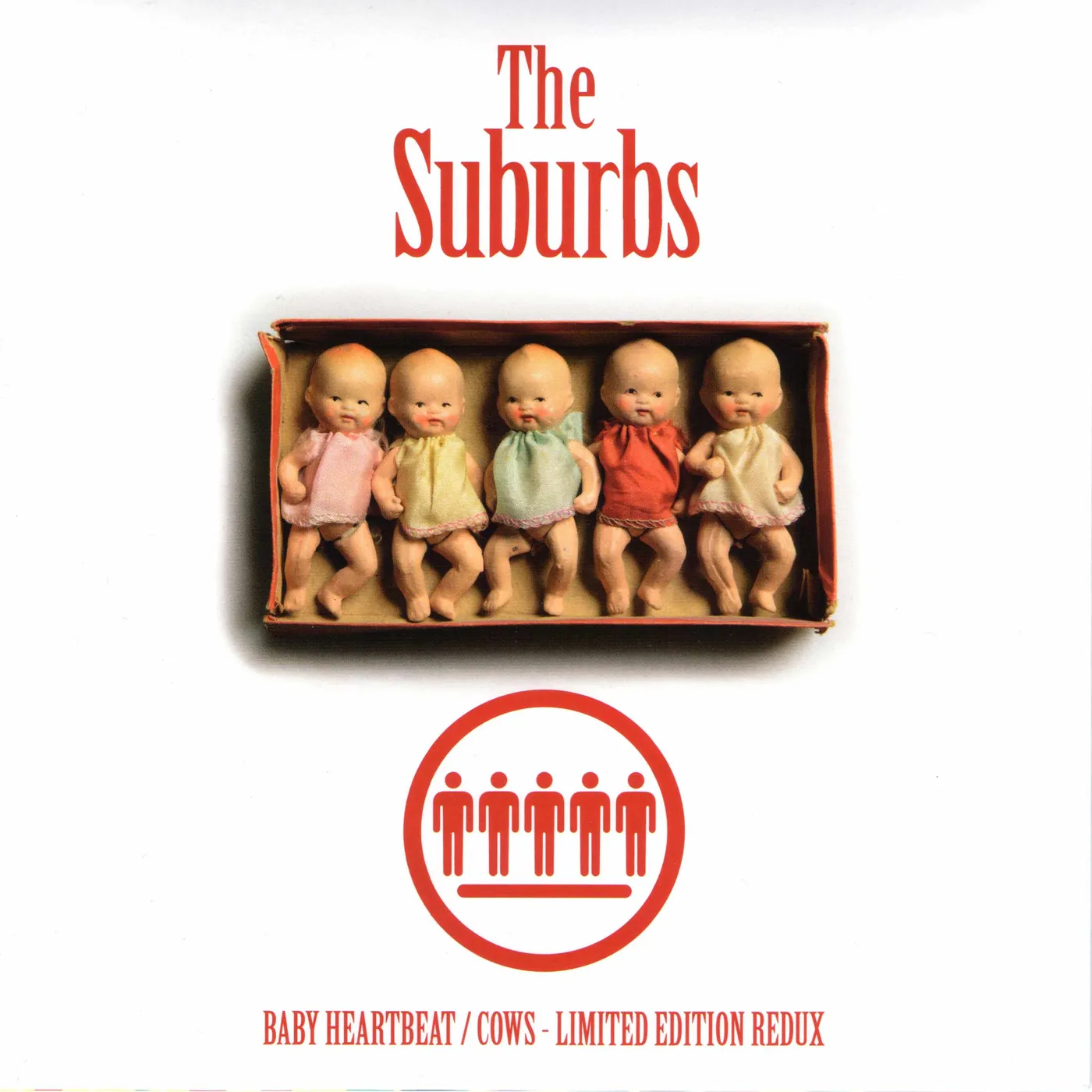 The Suburbs COWS / BABY HEARTBEAT Vinyl Record