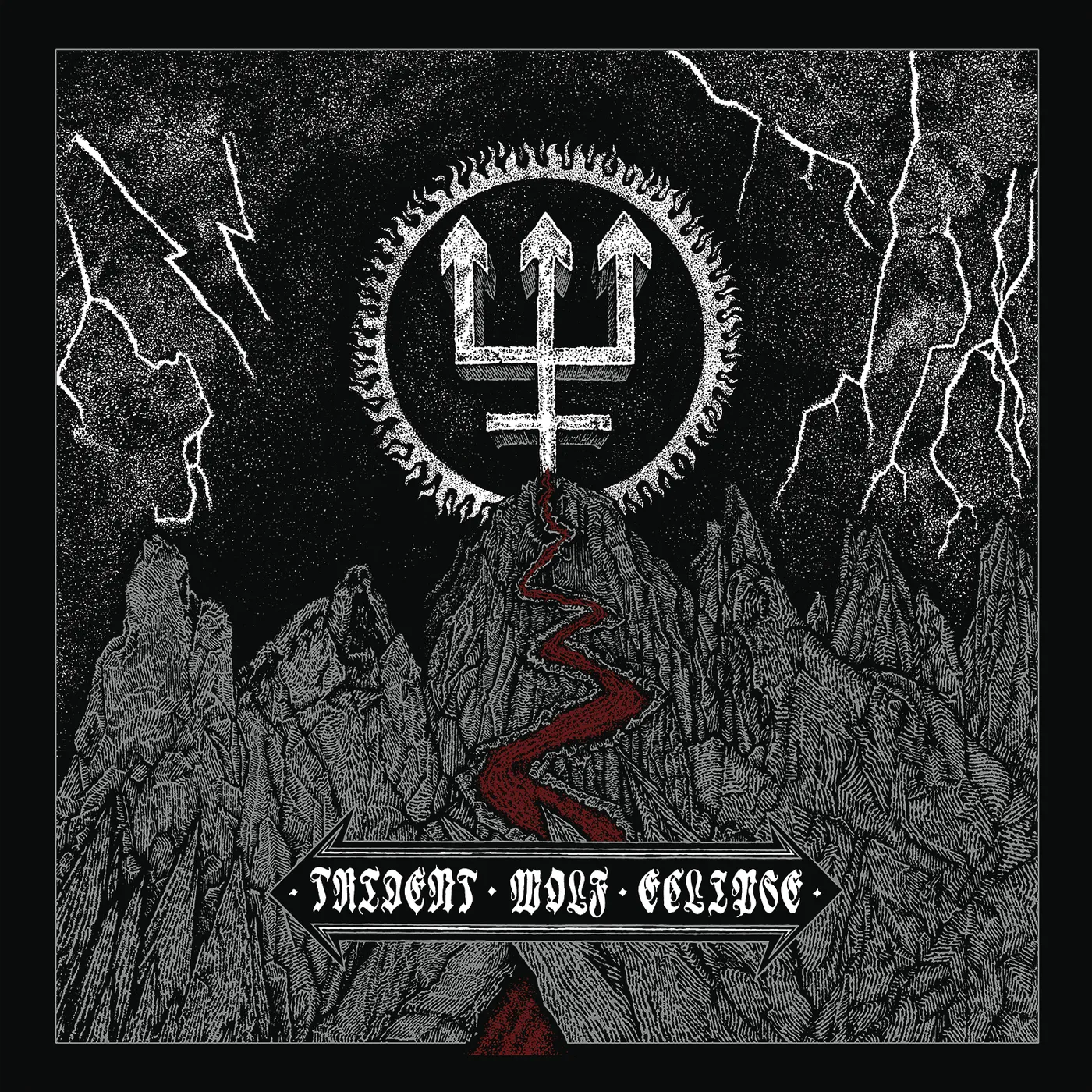 Watain Trident Wolf Eclipse Vinyl Record