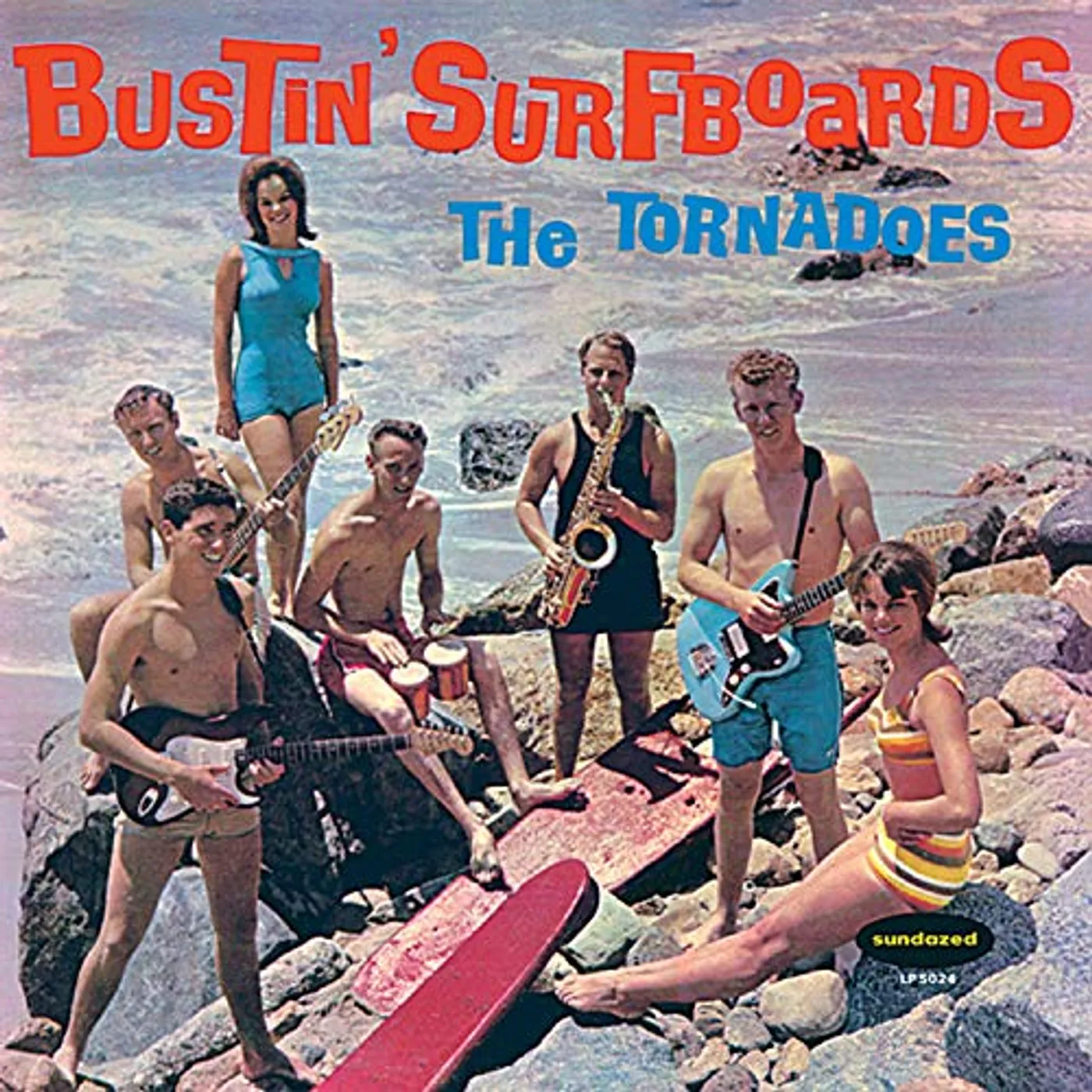 The Tornadoes Bustin' Surfboards Vinyl Record
