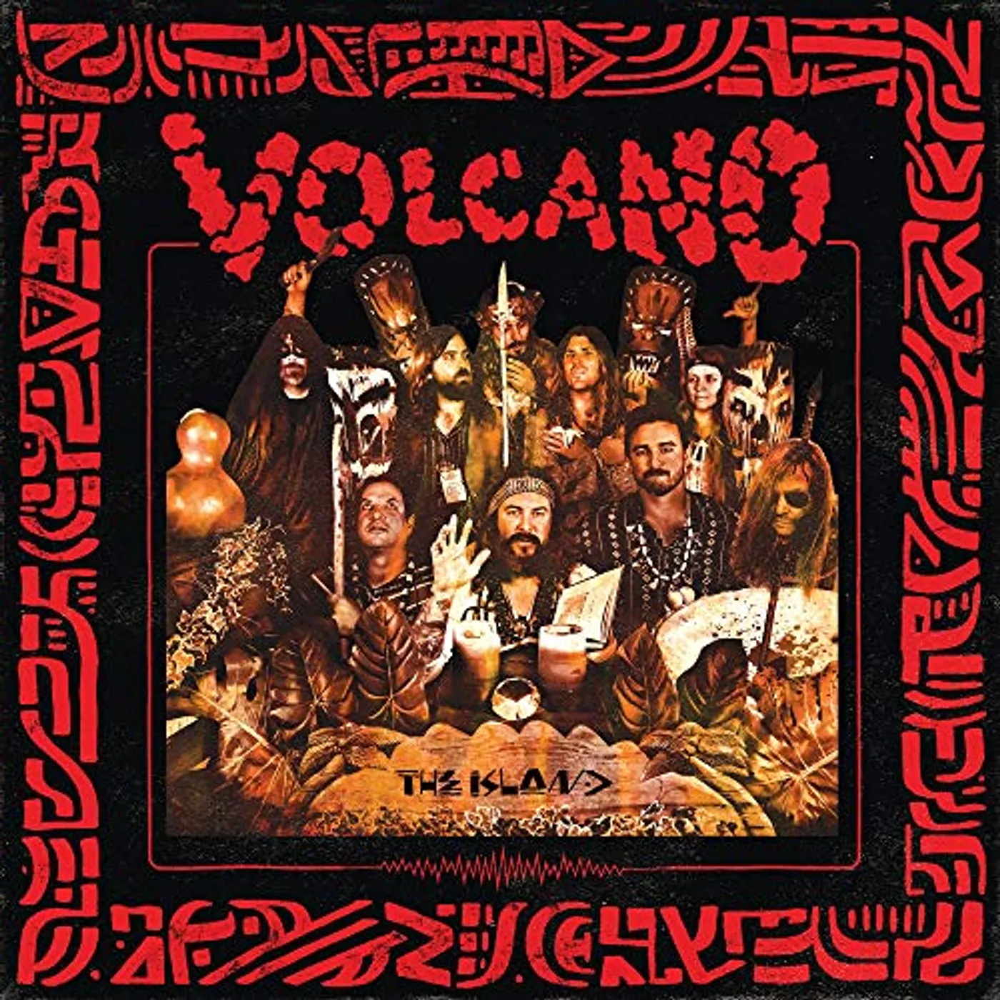 Volcano ISLAND Vinyl Record
