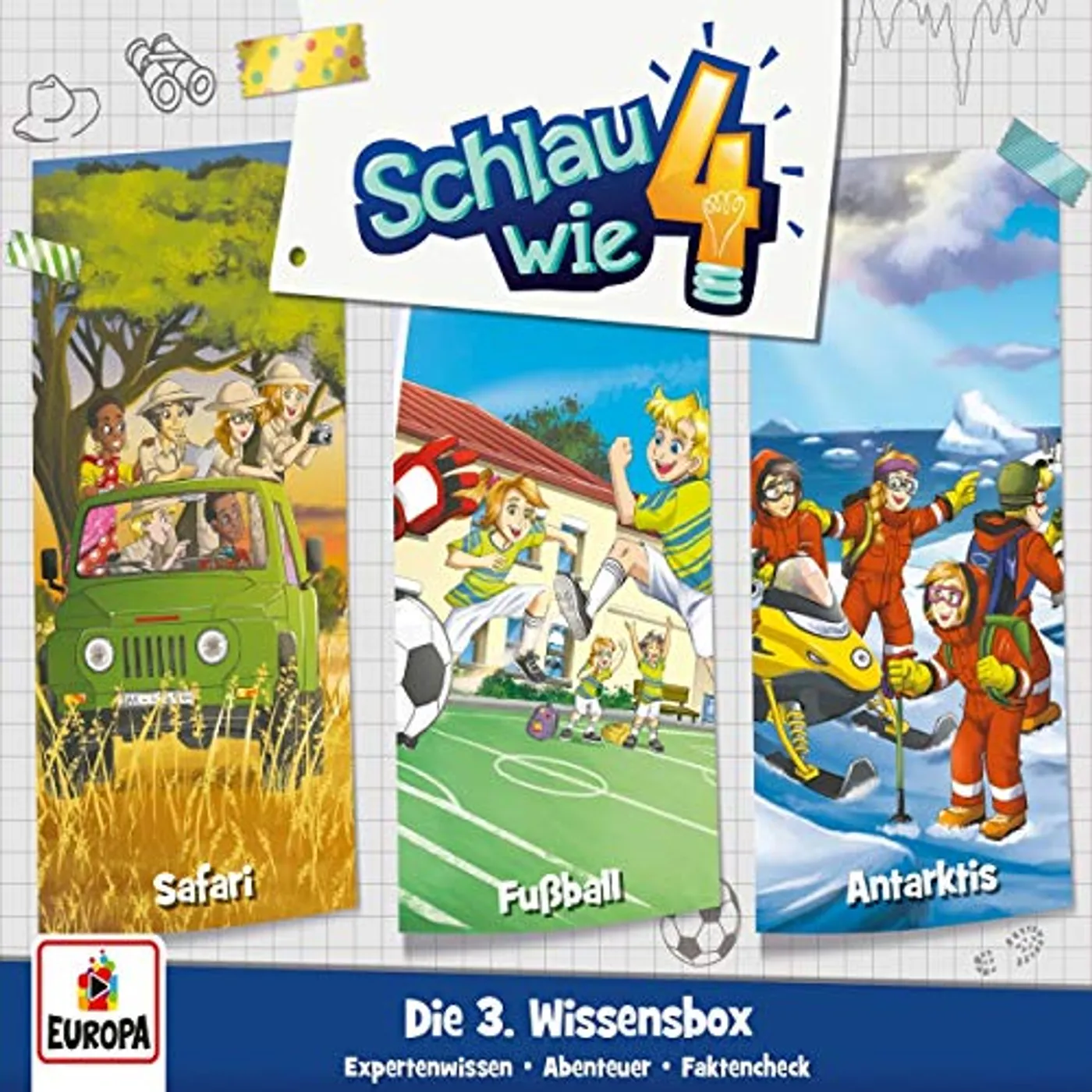 Schlau wie Vier 03/3ER WISSENS-BOX (FOLGEN 7-9) CD