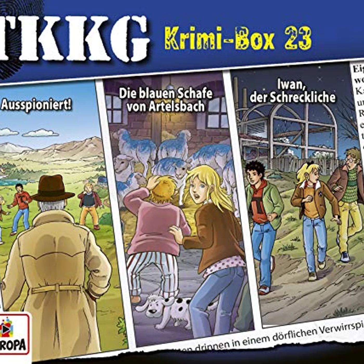 TKKG KRIMI-BOX 23 (FOLGEN 187-189) CD