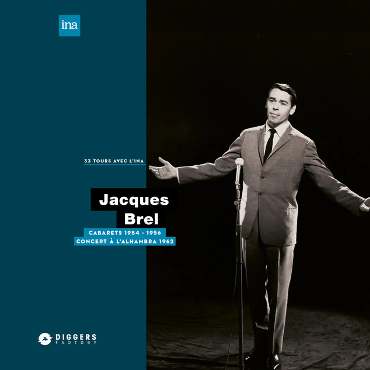 Jacques Brel CABARETS 1954-1956 A L'ALHAMBRA 1962 Vinyl Record