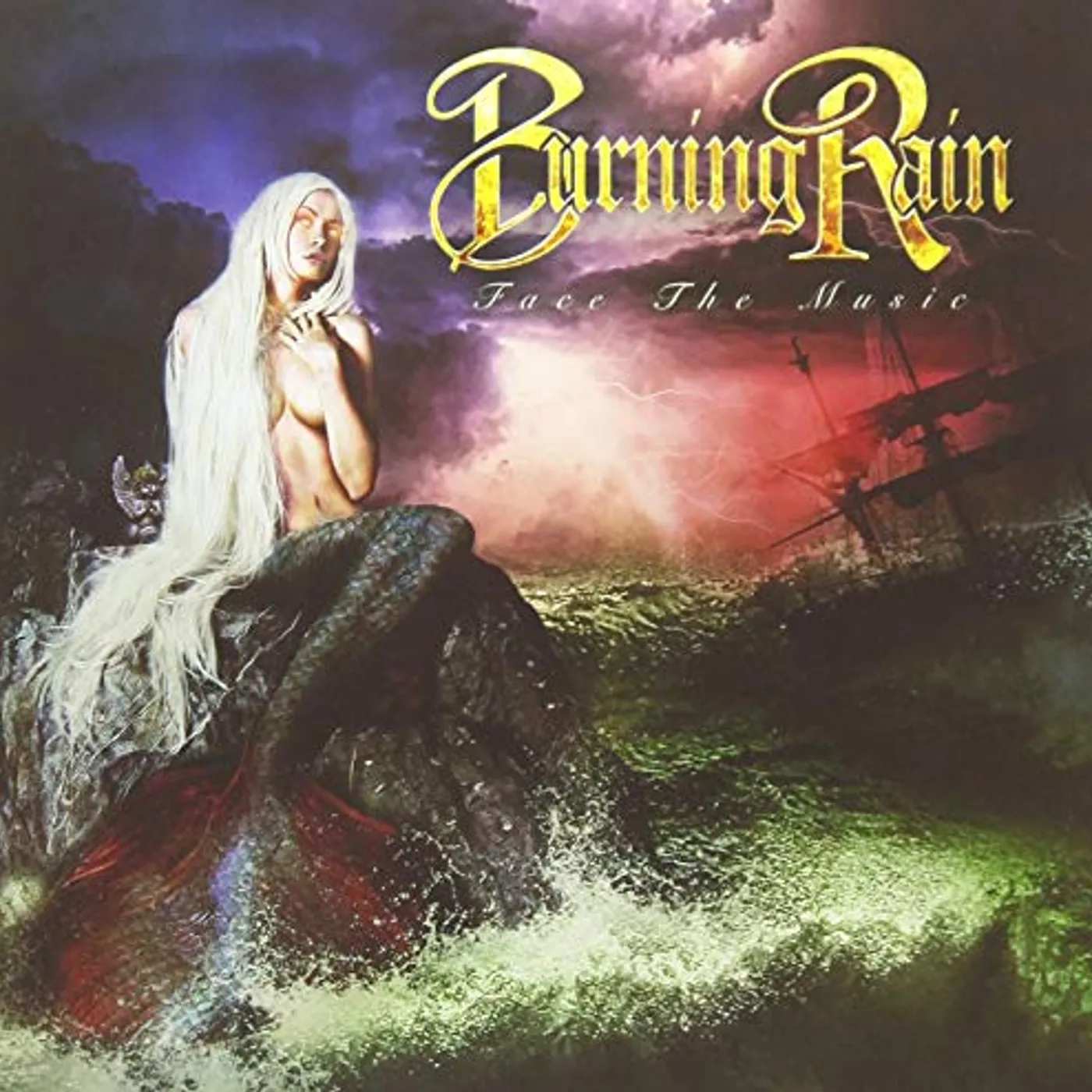 Burning Rain FACE THE MUSIC CD