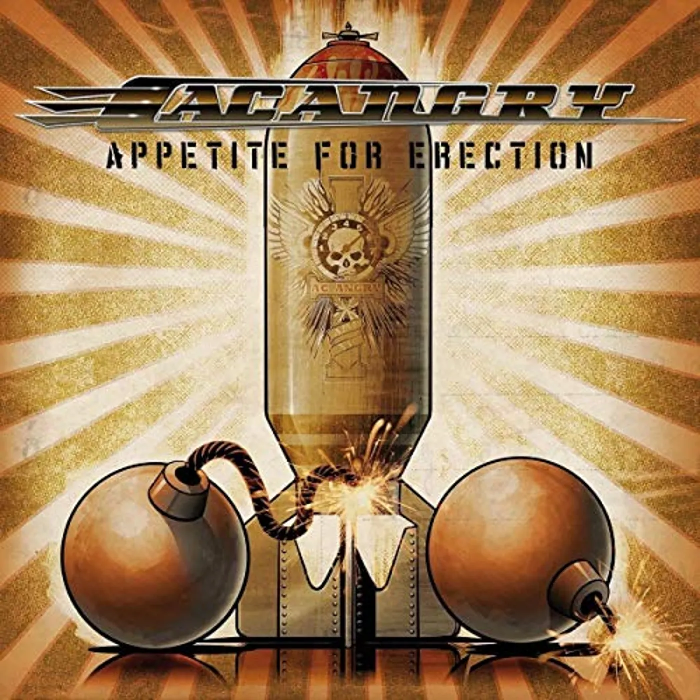 AC Angry APPETITE FOR ERECTION CD