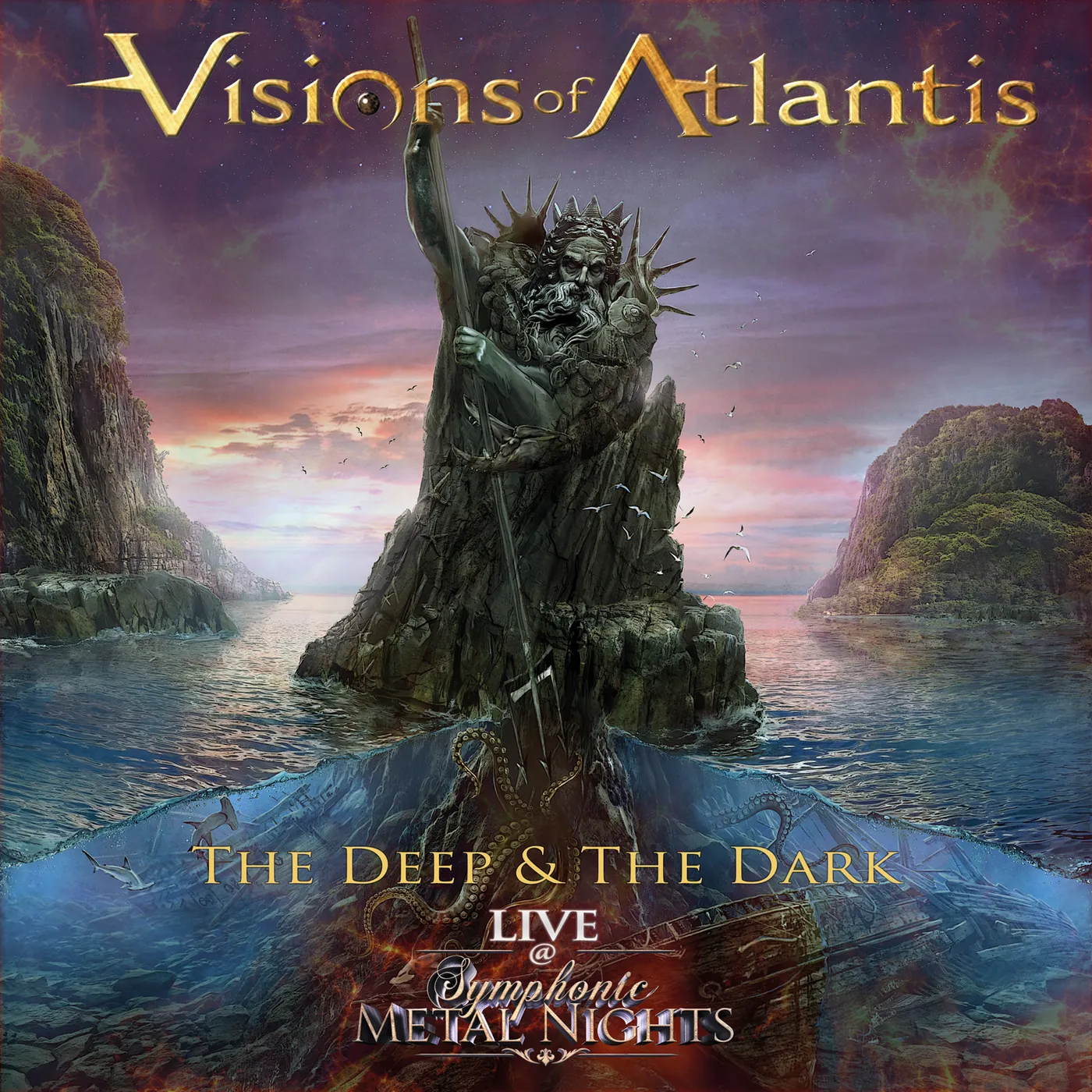 Visions of Atlantis DEEP & THE DARK - LIVE @ SYMPHONIC METAL NIGHTS CD