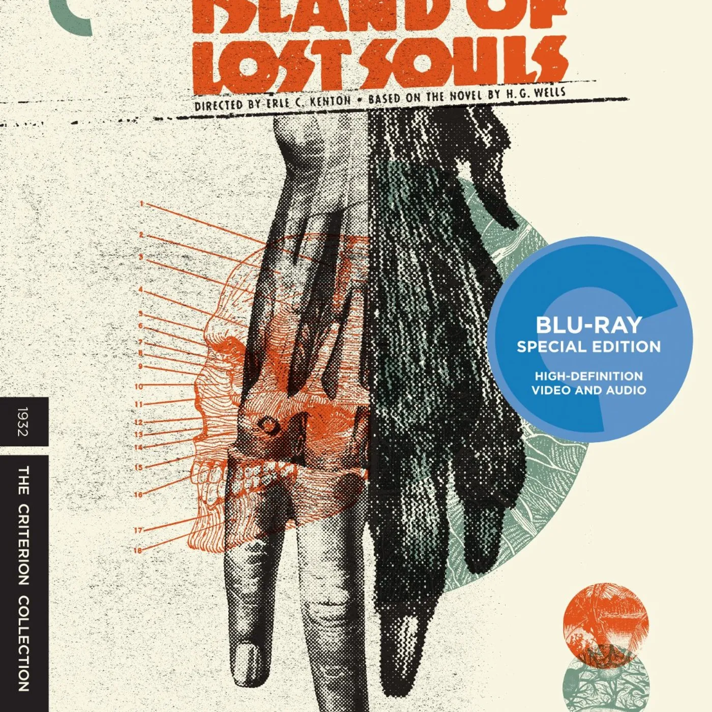 CRITERION COLLECTION ISLAND OF LOST SOULS/BD Blu-ray