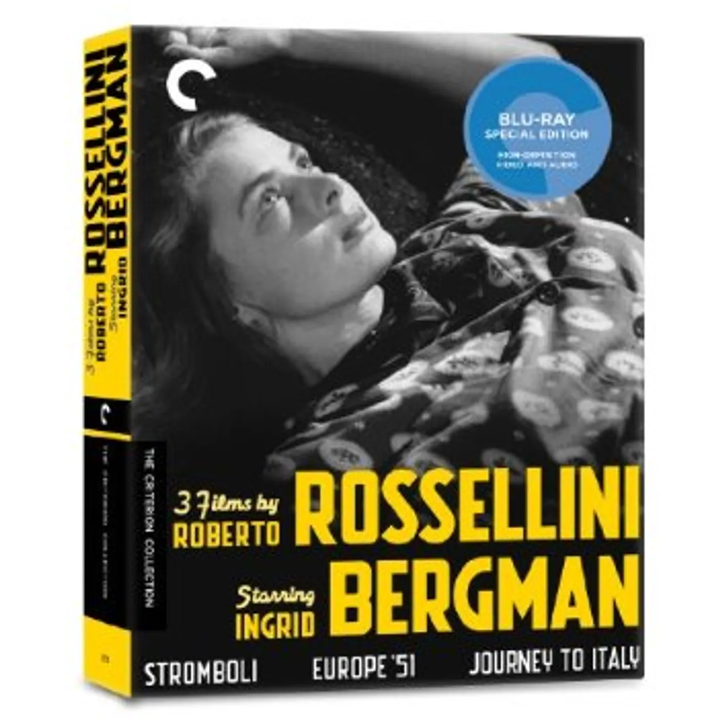 CRITERION COLLECTION 3 FILMS BY ROBERTO ROSSELLIN/BD Blu-ray