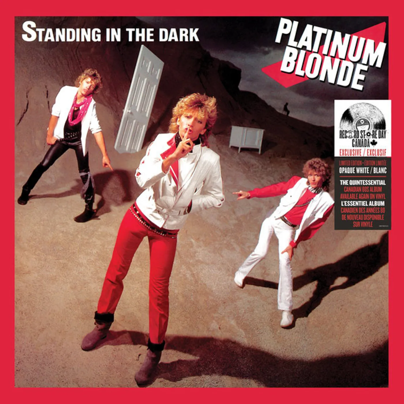 Platinum Blonde Standing In The Dark Vinyl Record