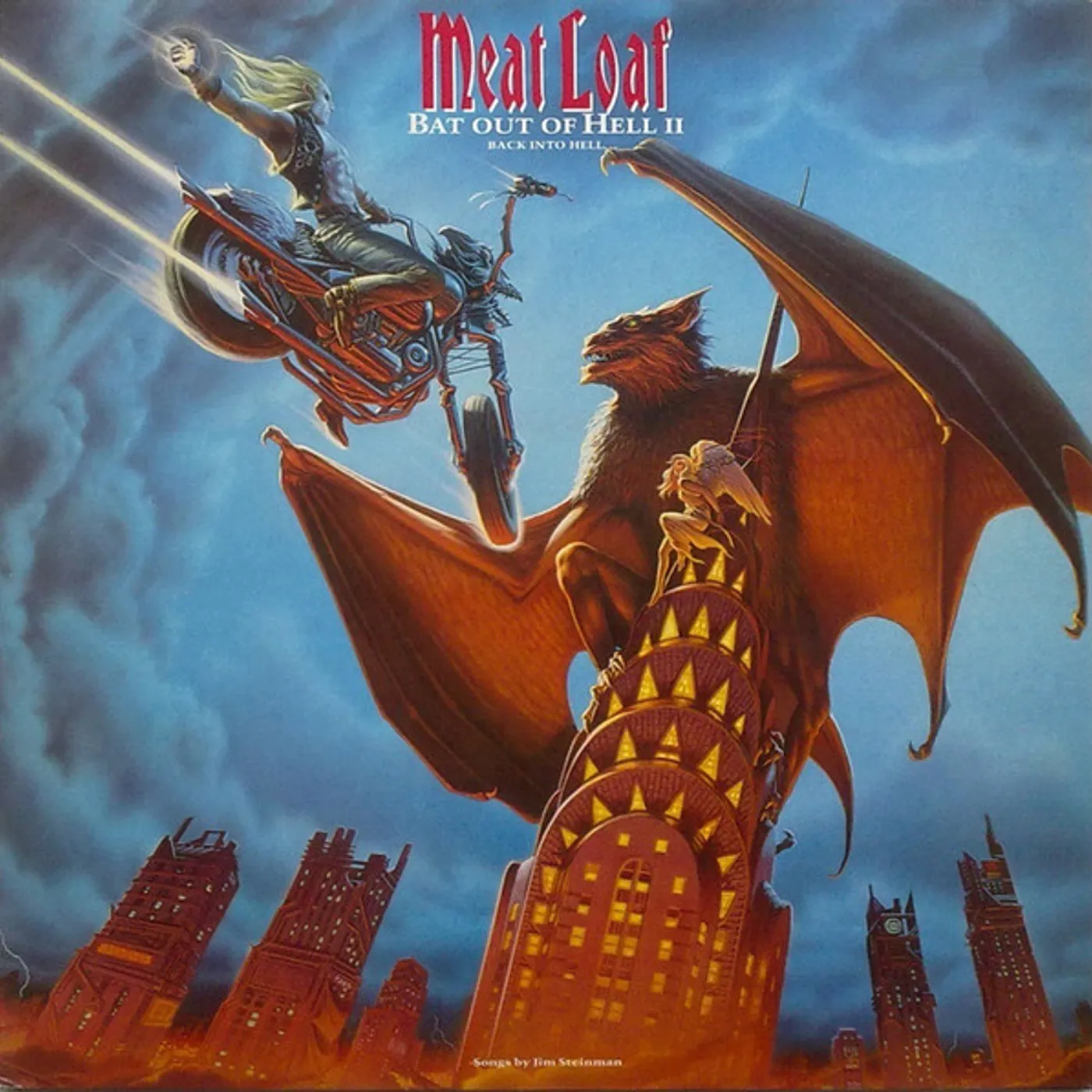 Meat Loaf BAT OUT OF HELL II: BACK INTO HELL (2 LP) Vinyl Record